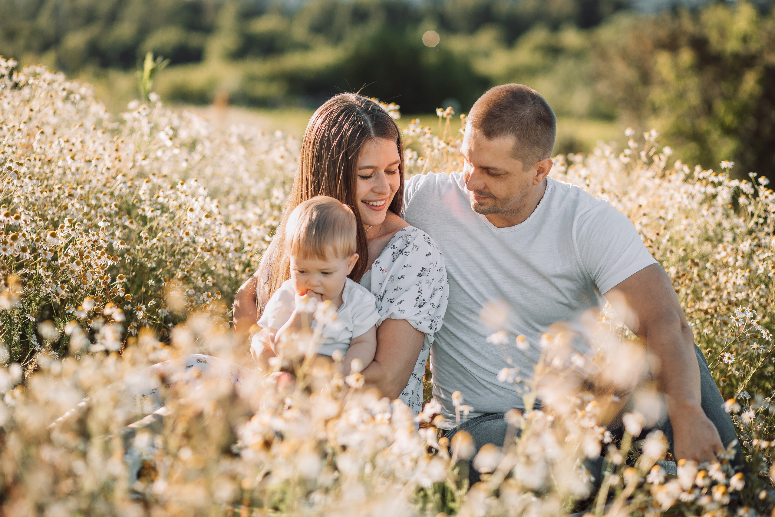 Семейная фотосессия на природе