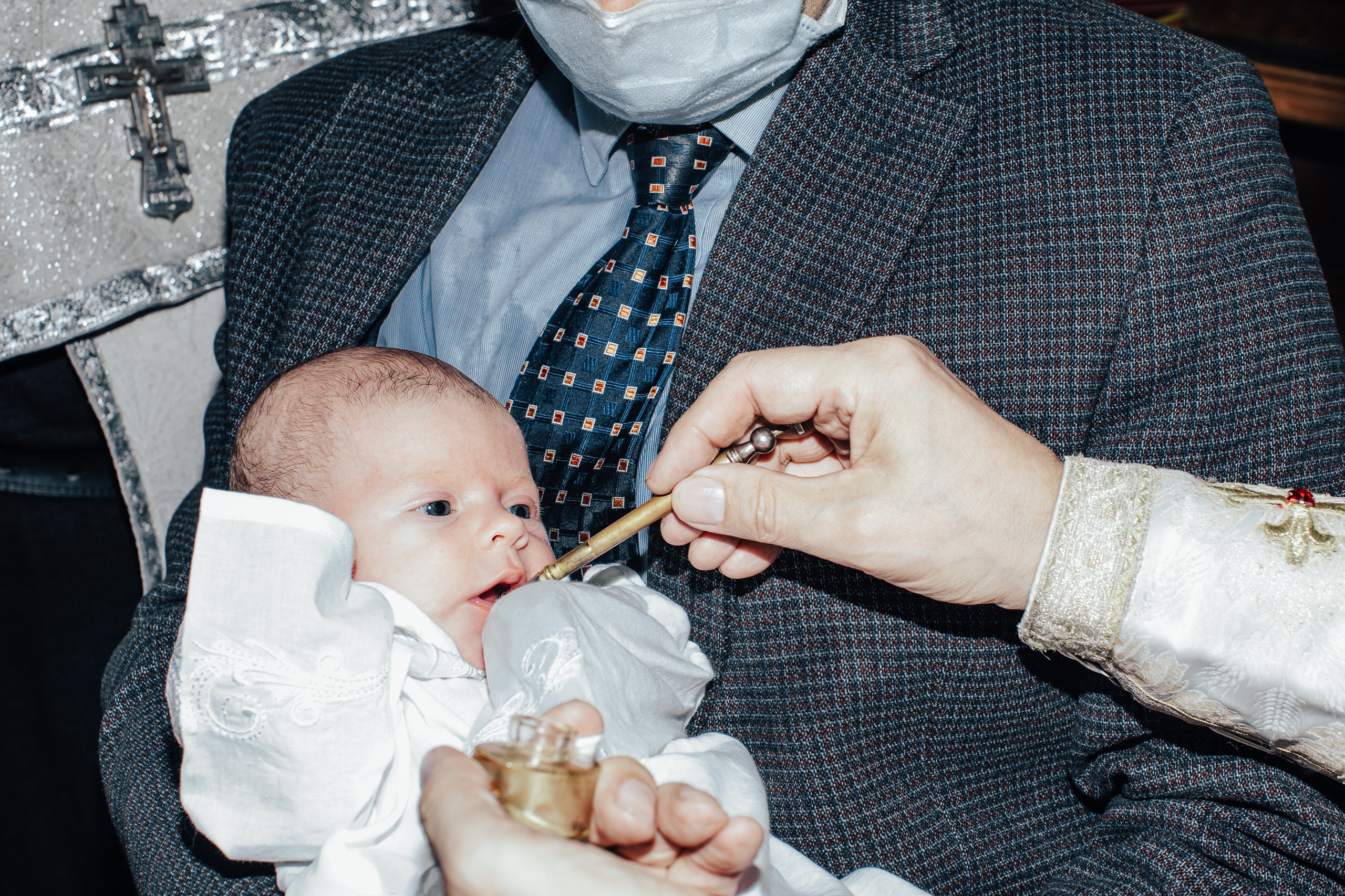 Крещение Мадлен. Фотосессии в Москве - фотограф Неонилла Ленко