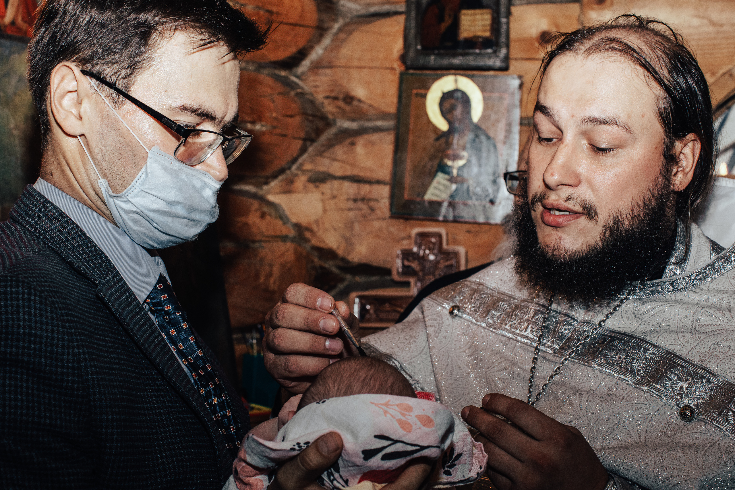 Крещение Мадлен. Фотосессии в Москве - фотограф Неонилла Ленко