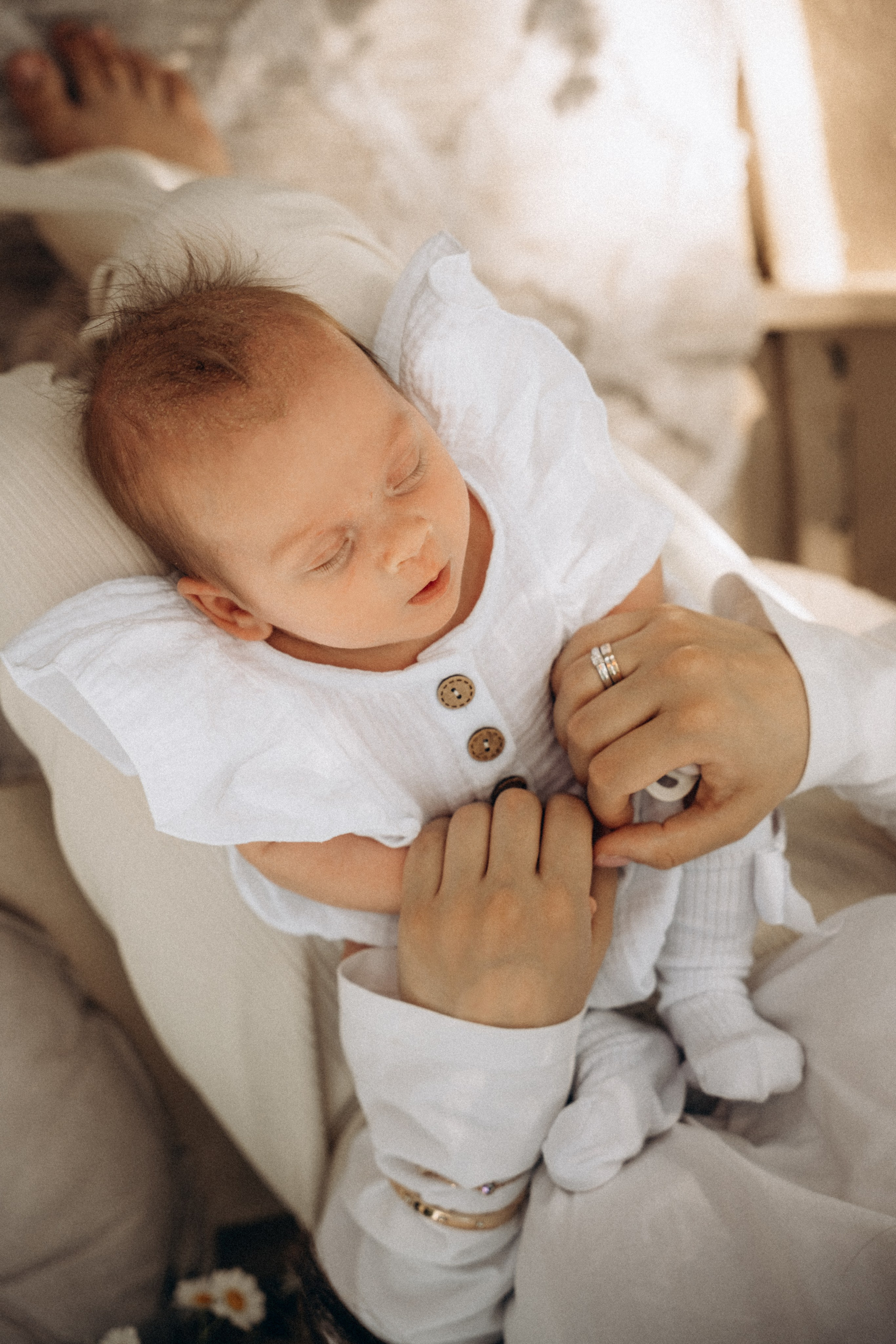 Таня и малышка Элина. Фотограф Мария Миллс | Минск