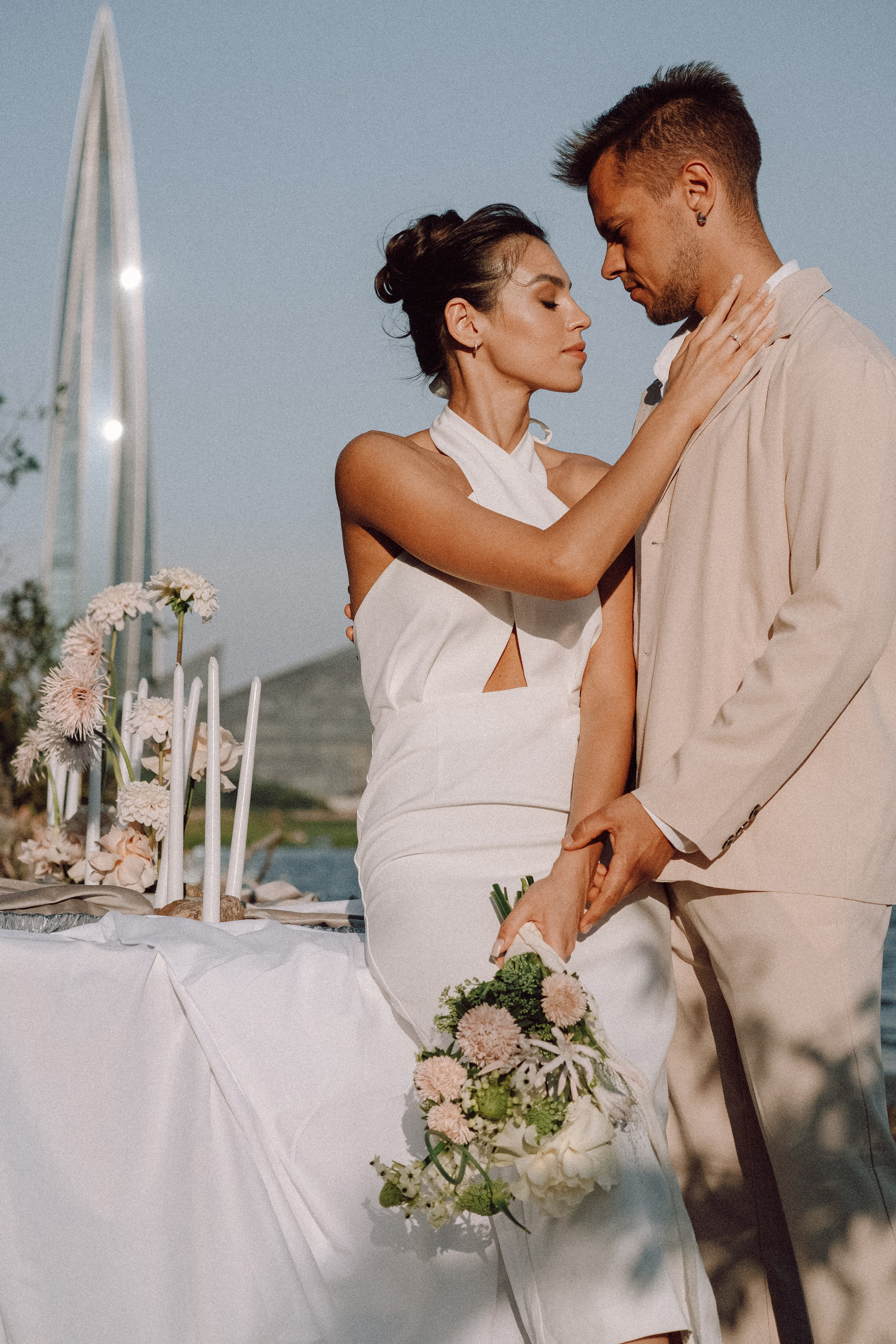 СВАДЕБНАЯ ФОТОСЕССИЯ ВЫЕЗДНОЙ ЦЕРЕМОНИИ (ФИНСКИЙ ЗАЛИВ). Профессиональный фотограф, Санкт-Петербург — Виктория Богомолова