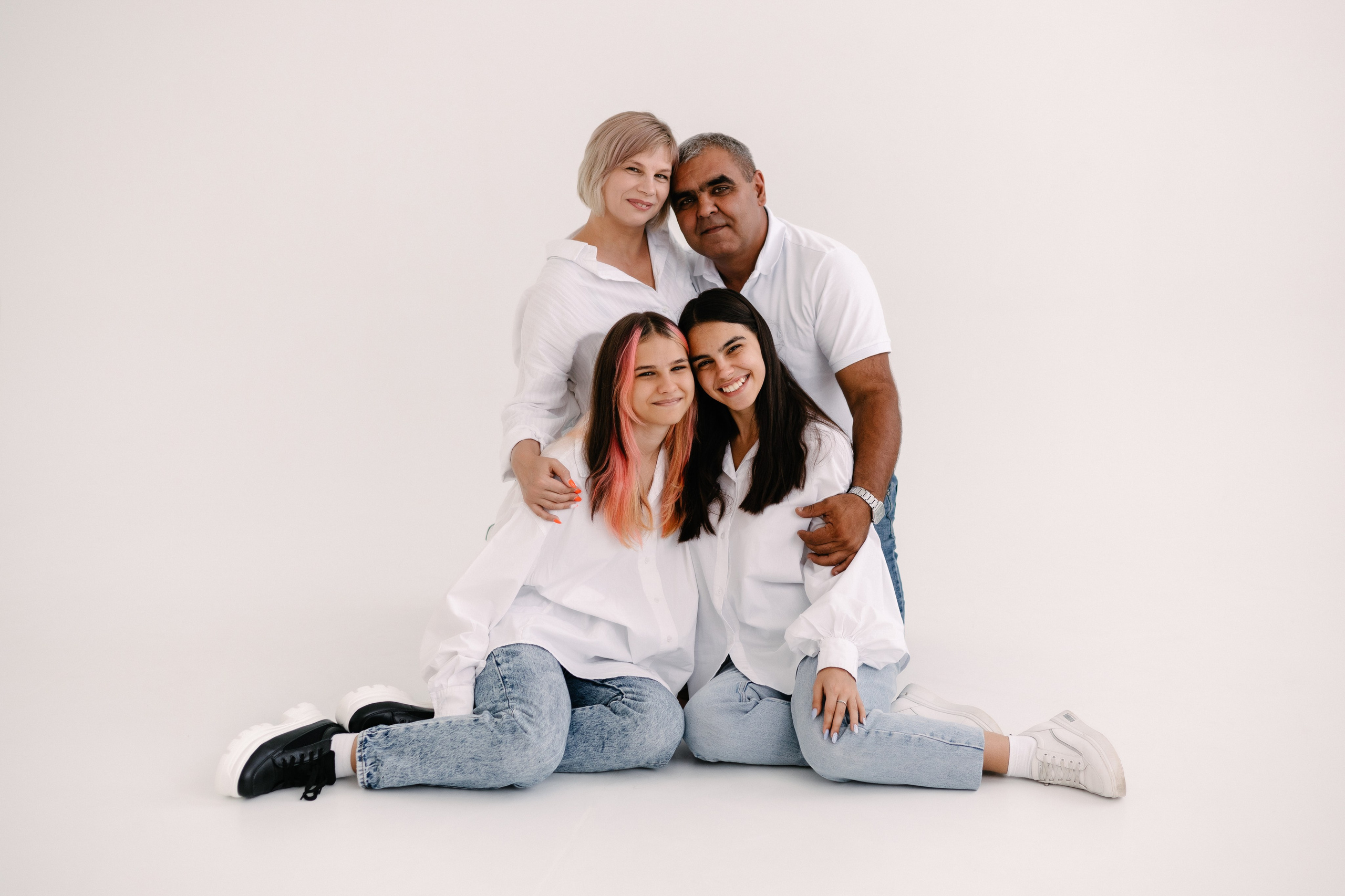 Ольга, Андрей, Дарья, Варя. Фотограф Волгоград Кристина Прохоренко