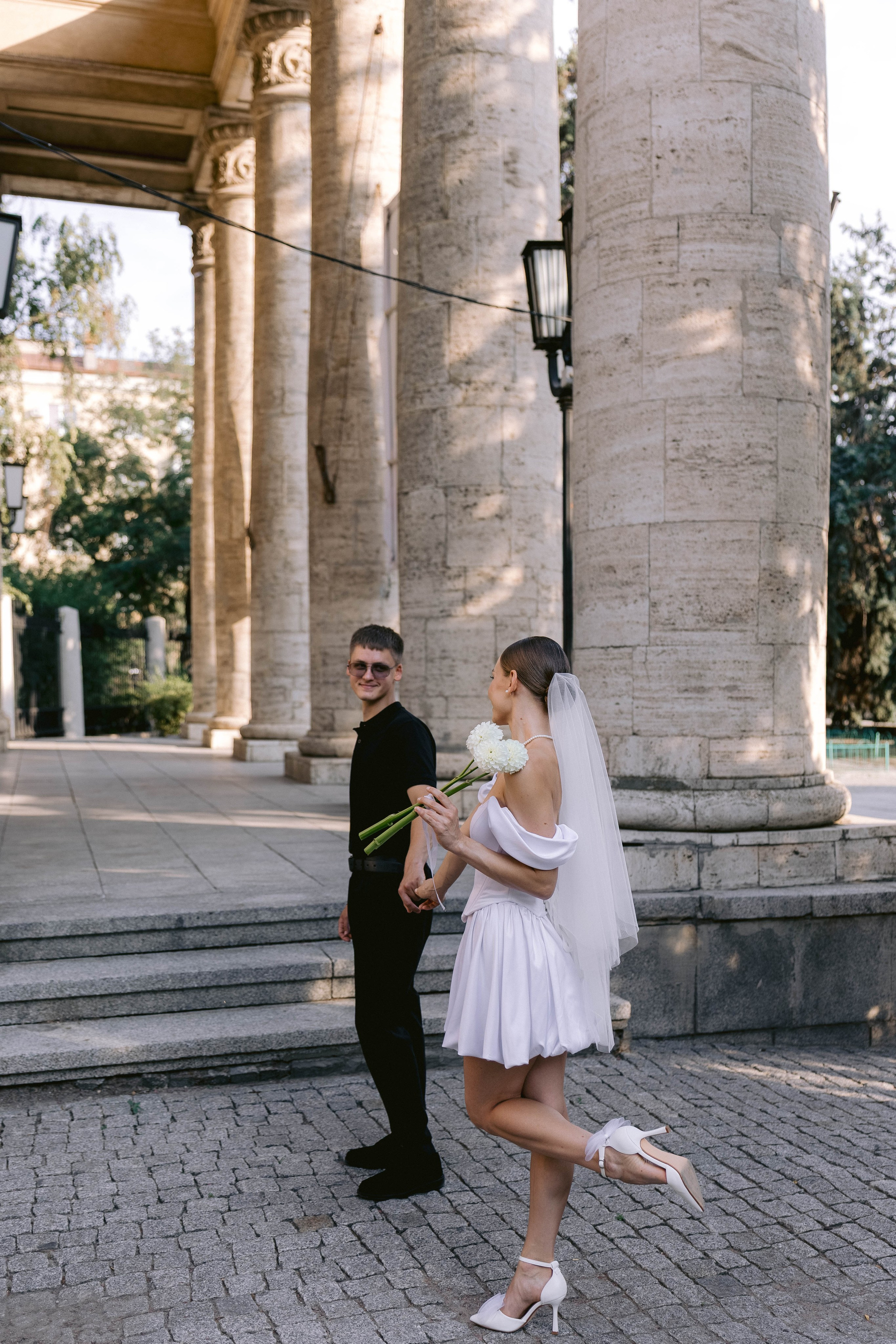 Татьяна, Вячеслав (Прогулка после ЗАГСа). Фотограф в Волгограде Кристина Прохоренко