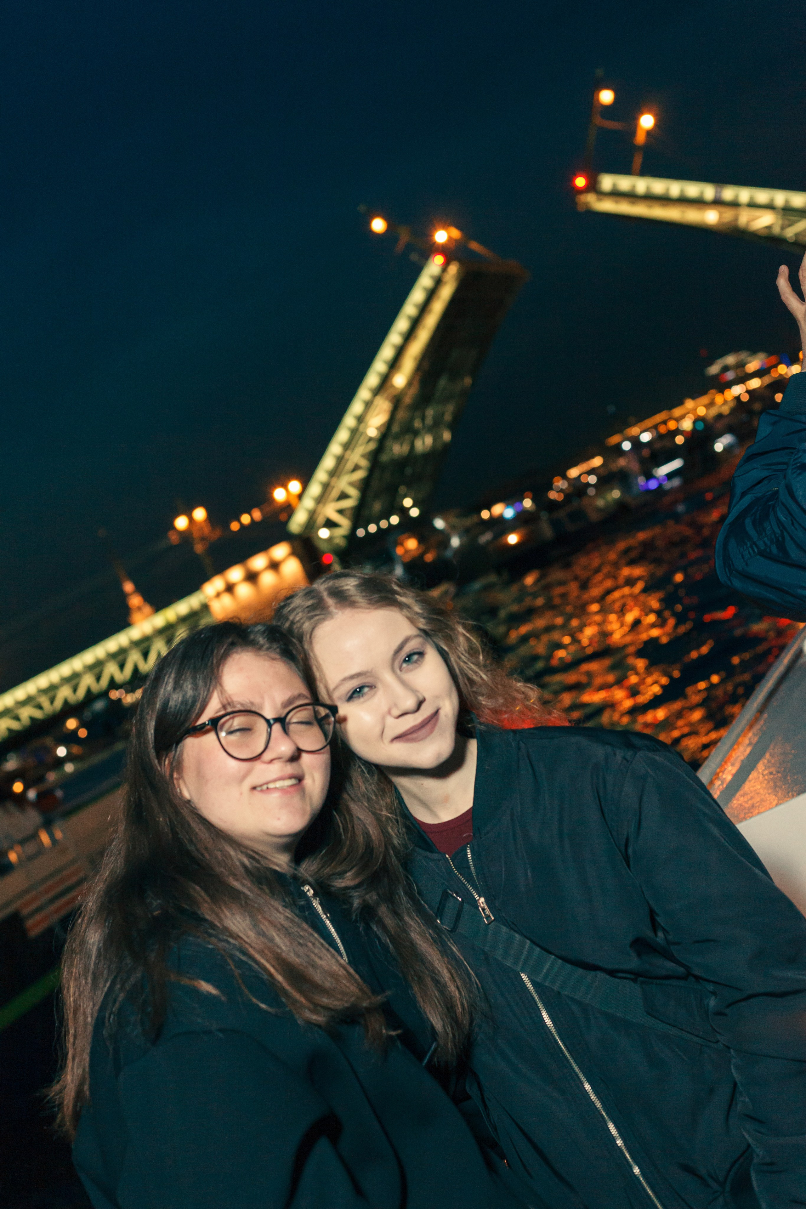 Мосты в лучах ночи. Фотограф в Санкт — Петербурге Валерий Гаухман