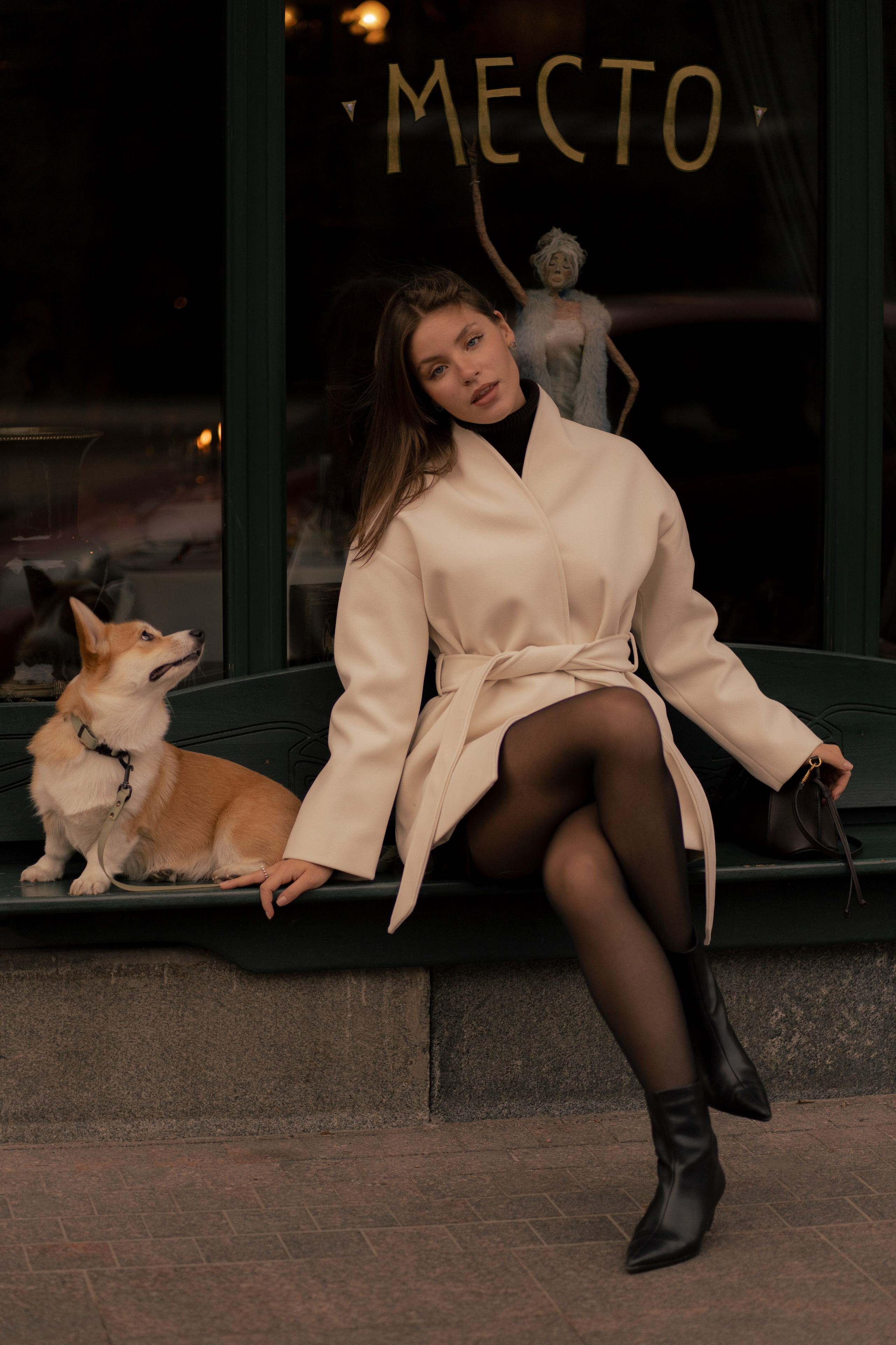Съемка с корги. Чувственный фотограф в Санкт-Петербурге Пятнова Ксения