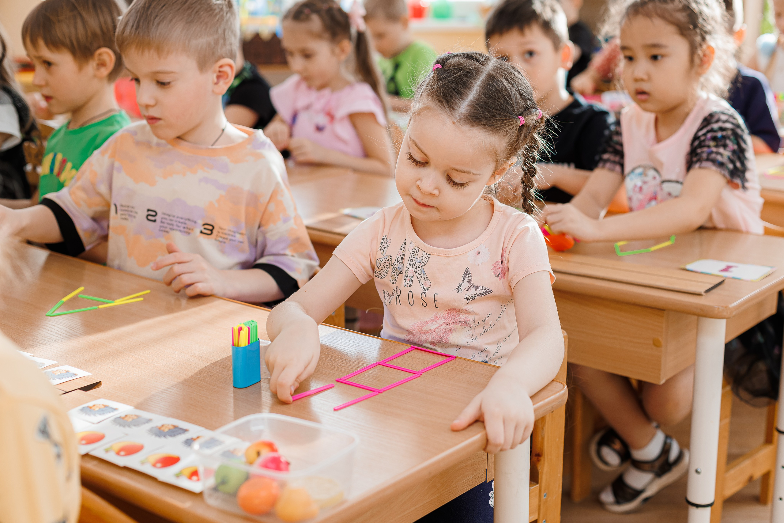 День в саду. Семейный и детский фотограф Комина Елена, Власиха, Одинцово