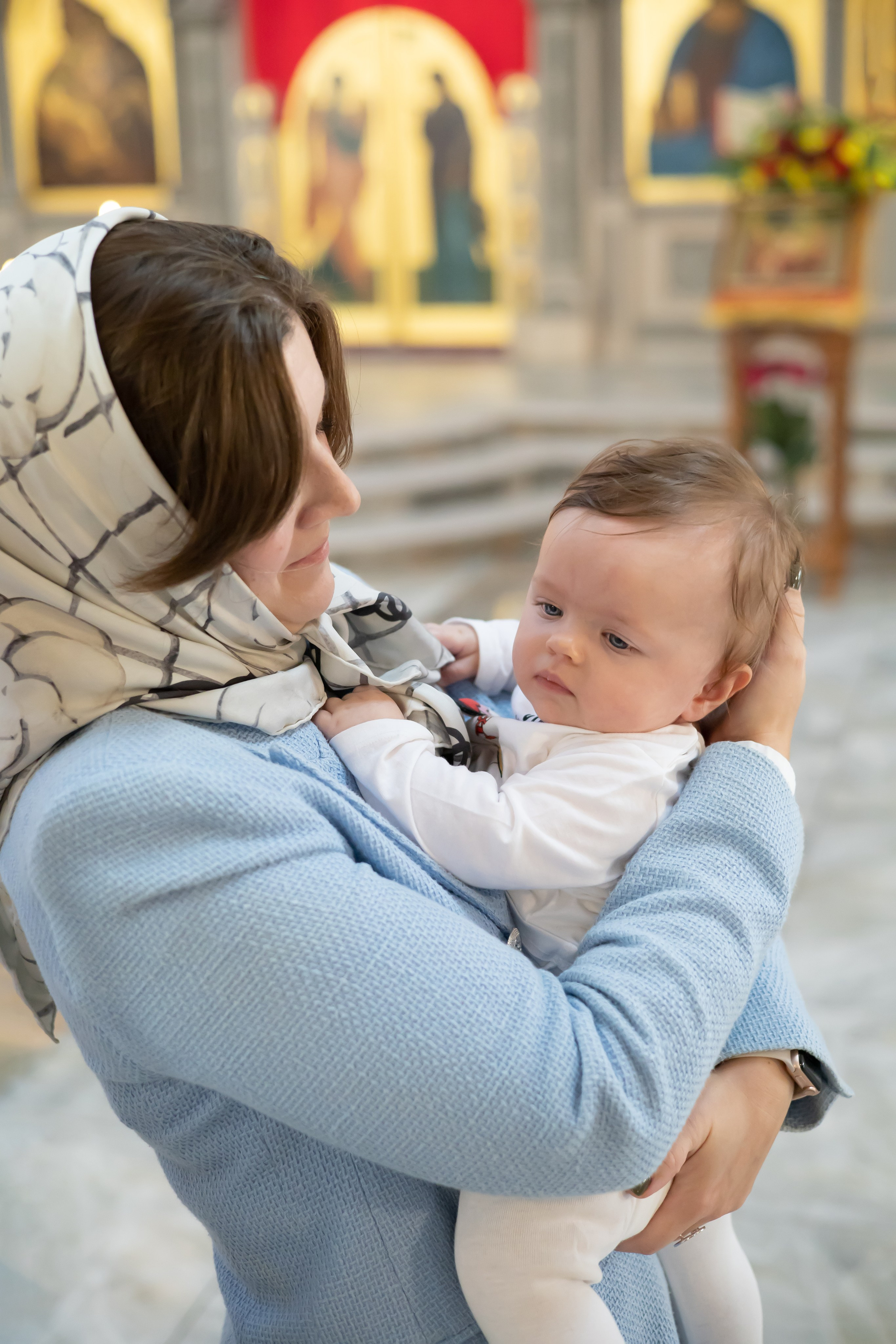 Крестины. Семейная и портретная съёмка в Москве