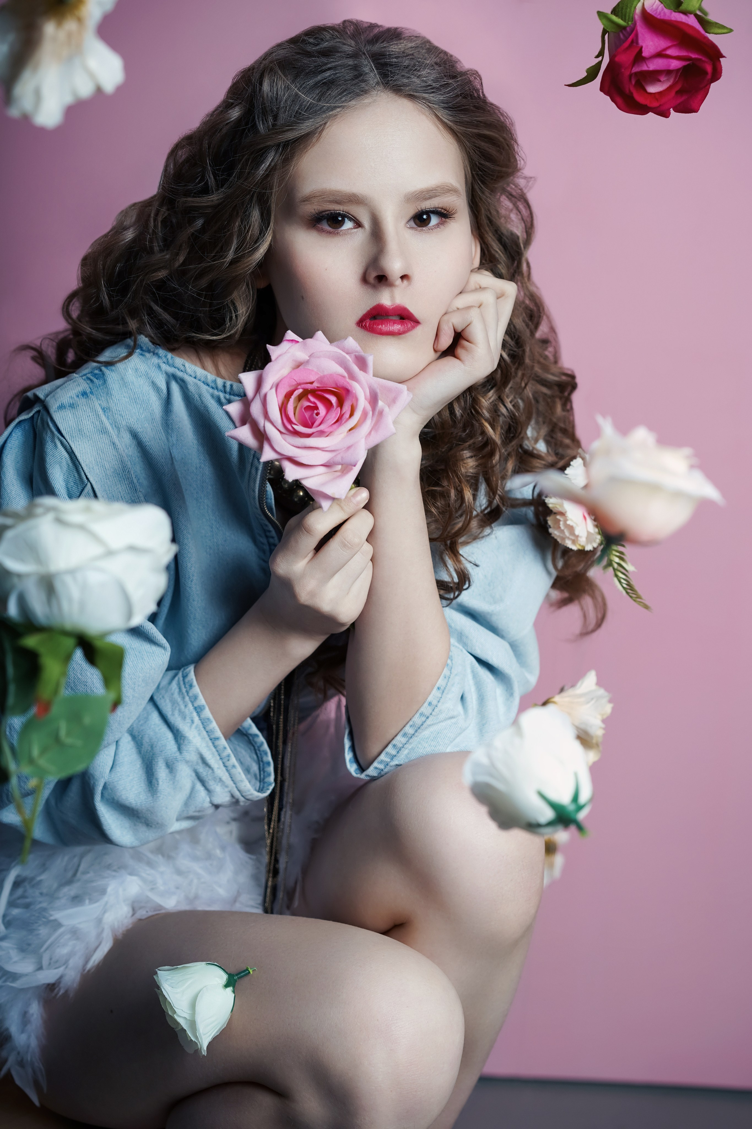 Левитация и пух. Светлана Гордеева. Портретный фотограф