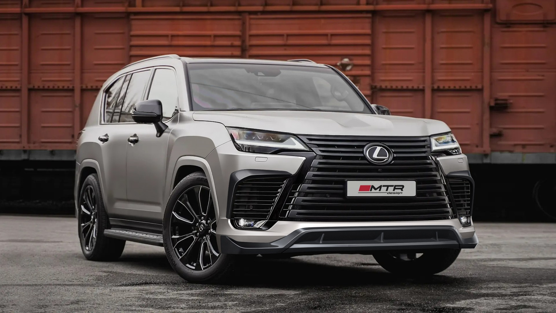 Визуализация обвеса для Lexus LX 600. Заур Халилов | Тюнинг и дизайн автомобилей