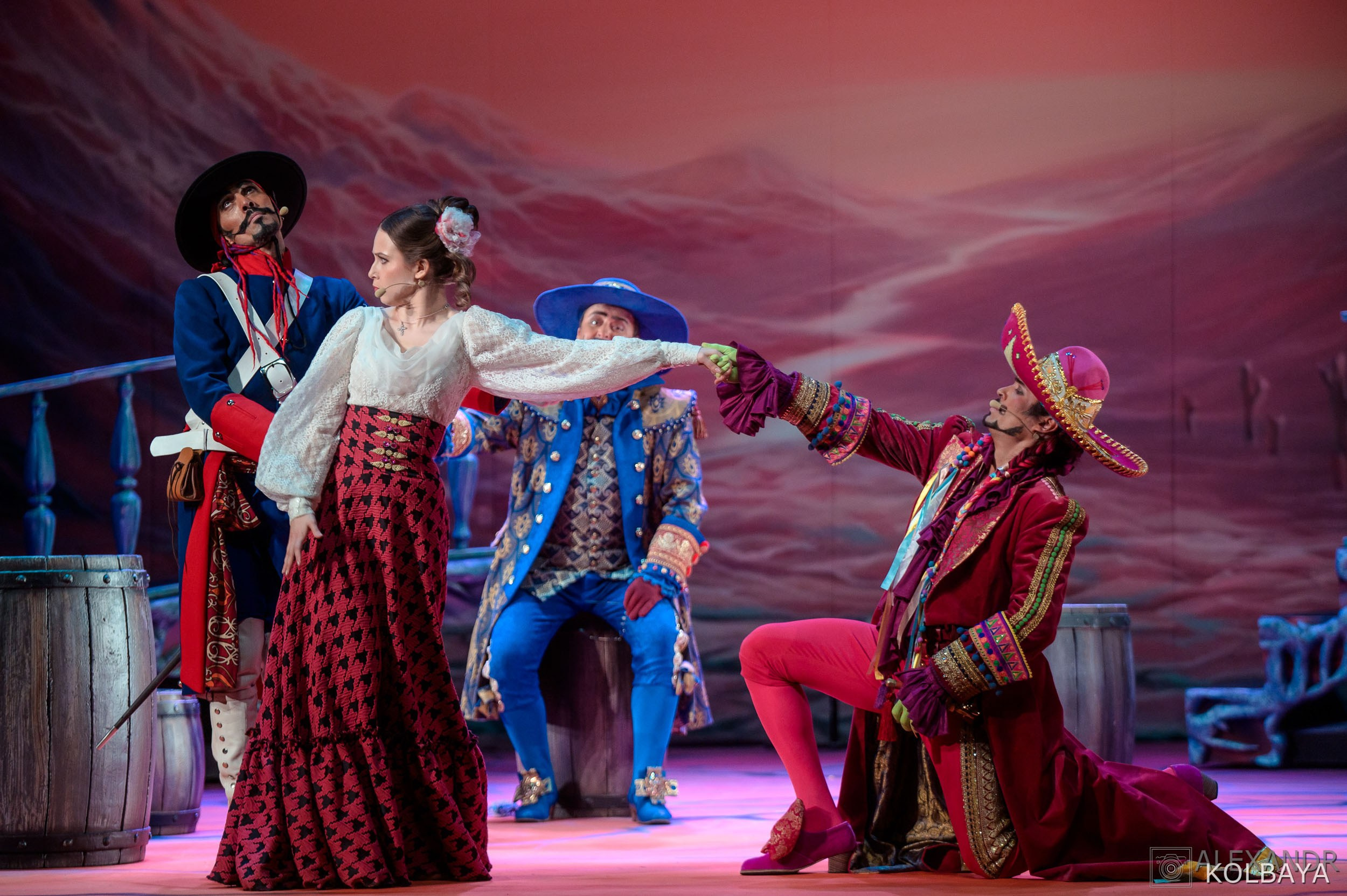 Мюзикл Зорро. Концертный и театральный репортажный фотограф в Москве Александр Колбая