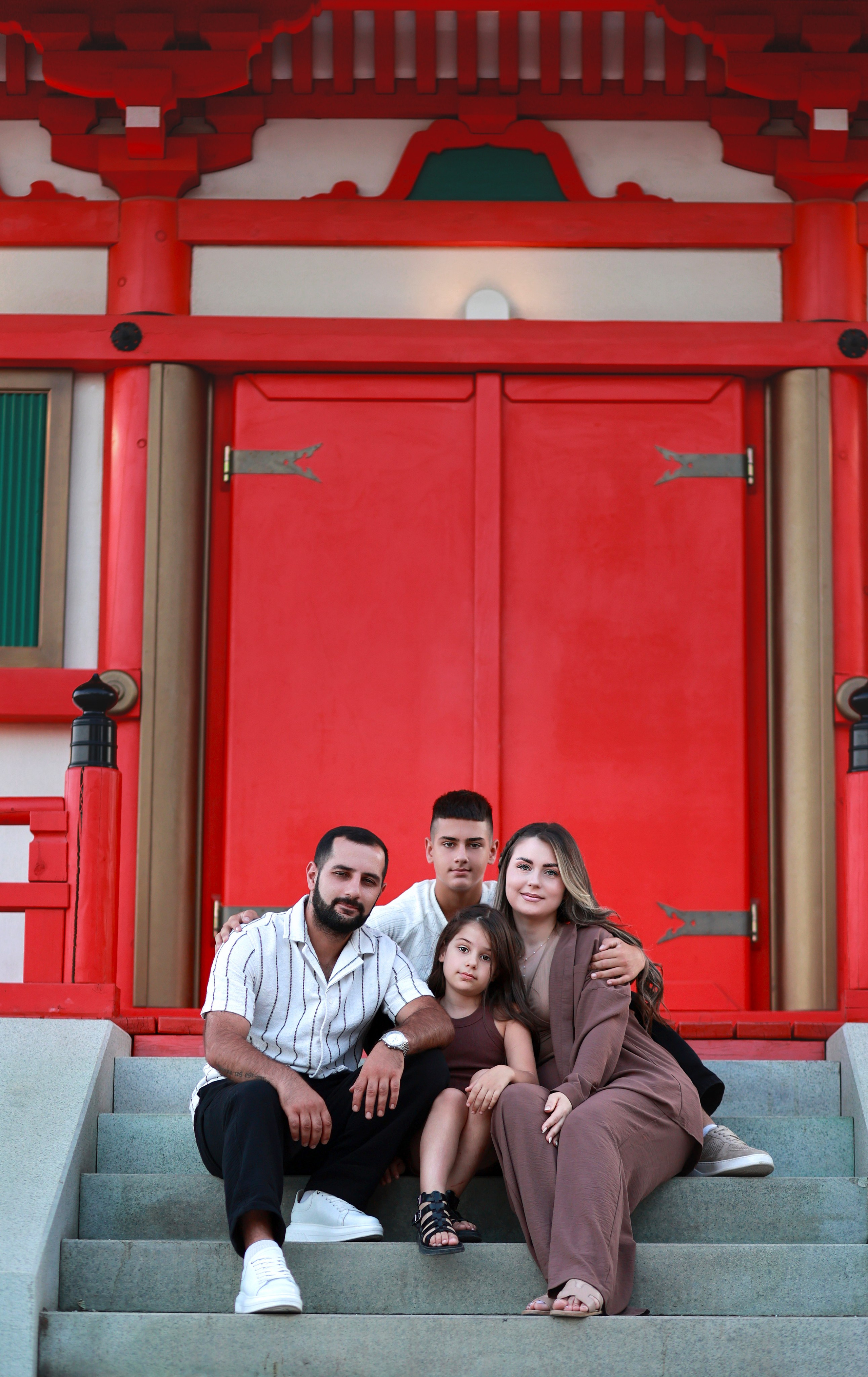 Фотопрогулка в Японском Саду. Детский семейный фотограф Краснодар