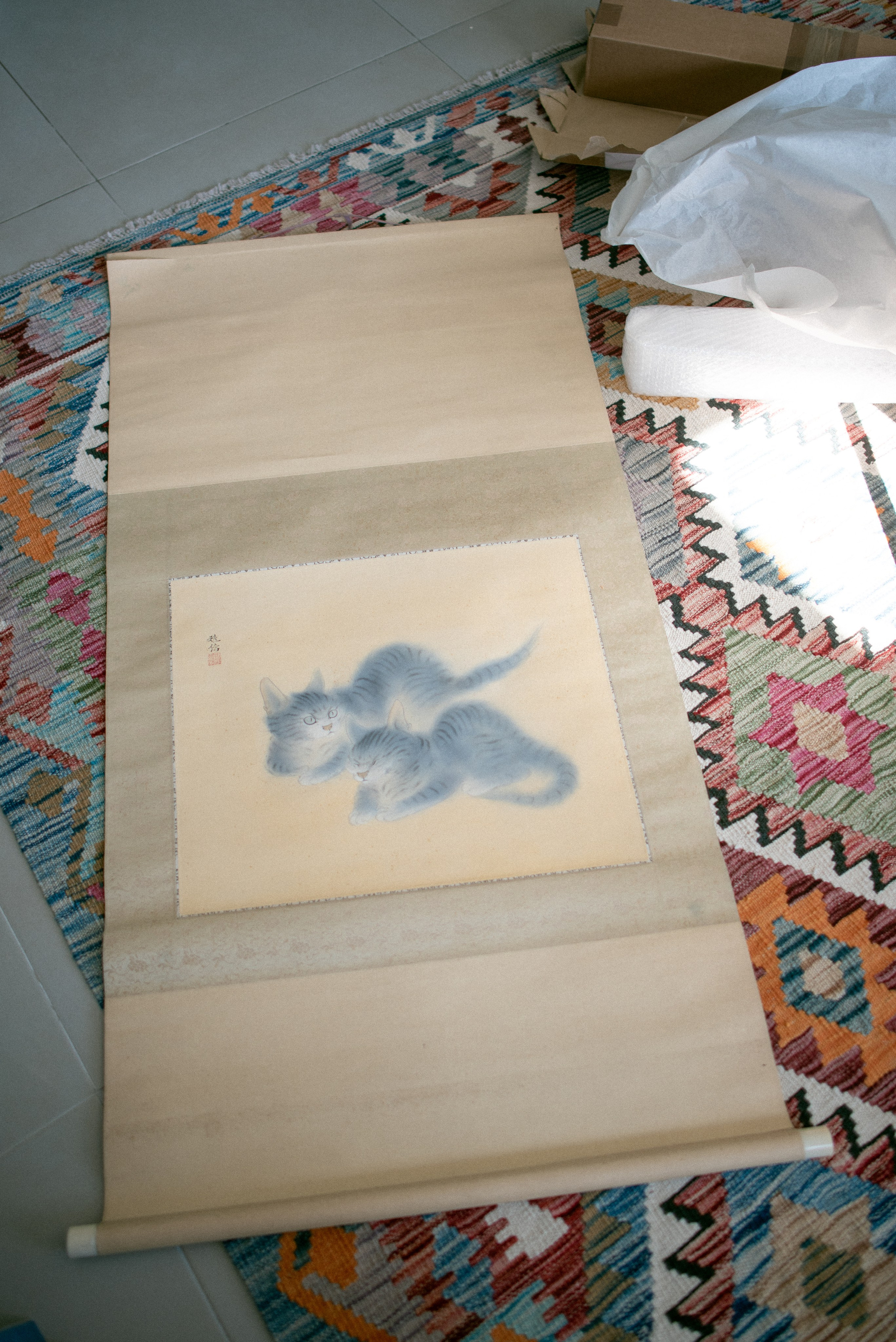 Anna. Antique Dealer. Documentary family photography in Barcelona and beyond