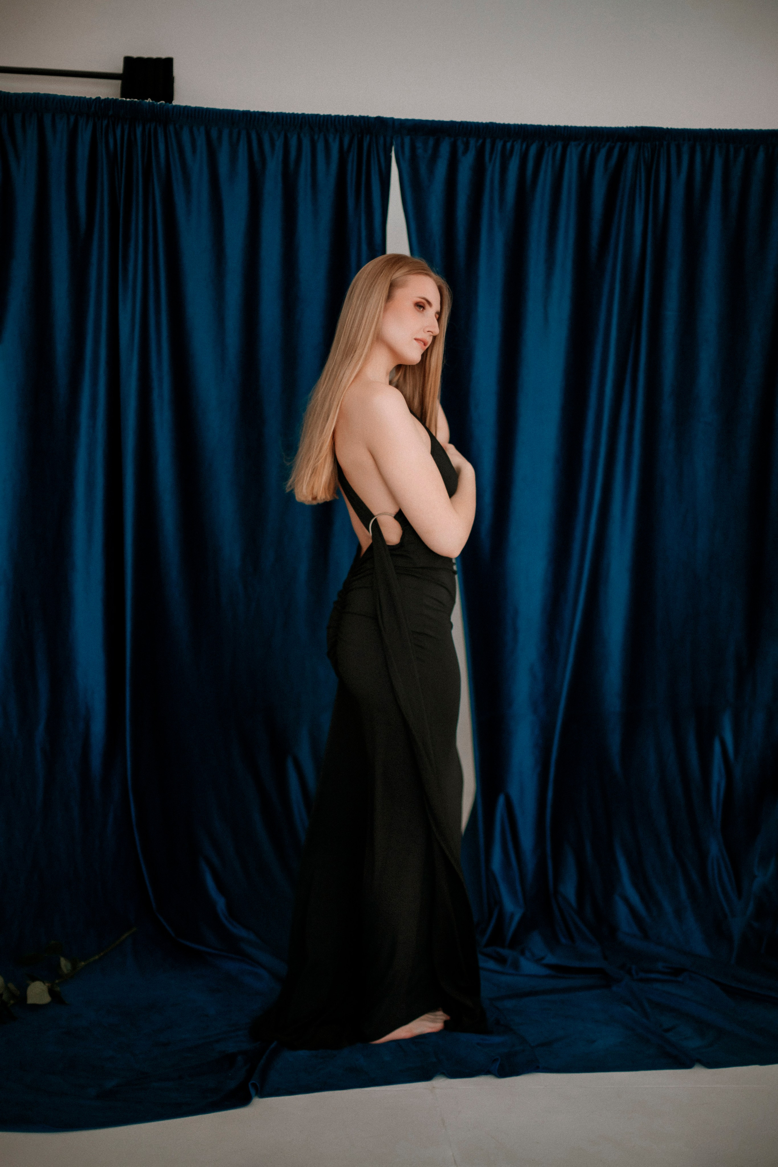 Съемка в тканях, Анастасия. Фотограф Калуга