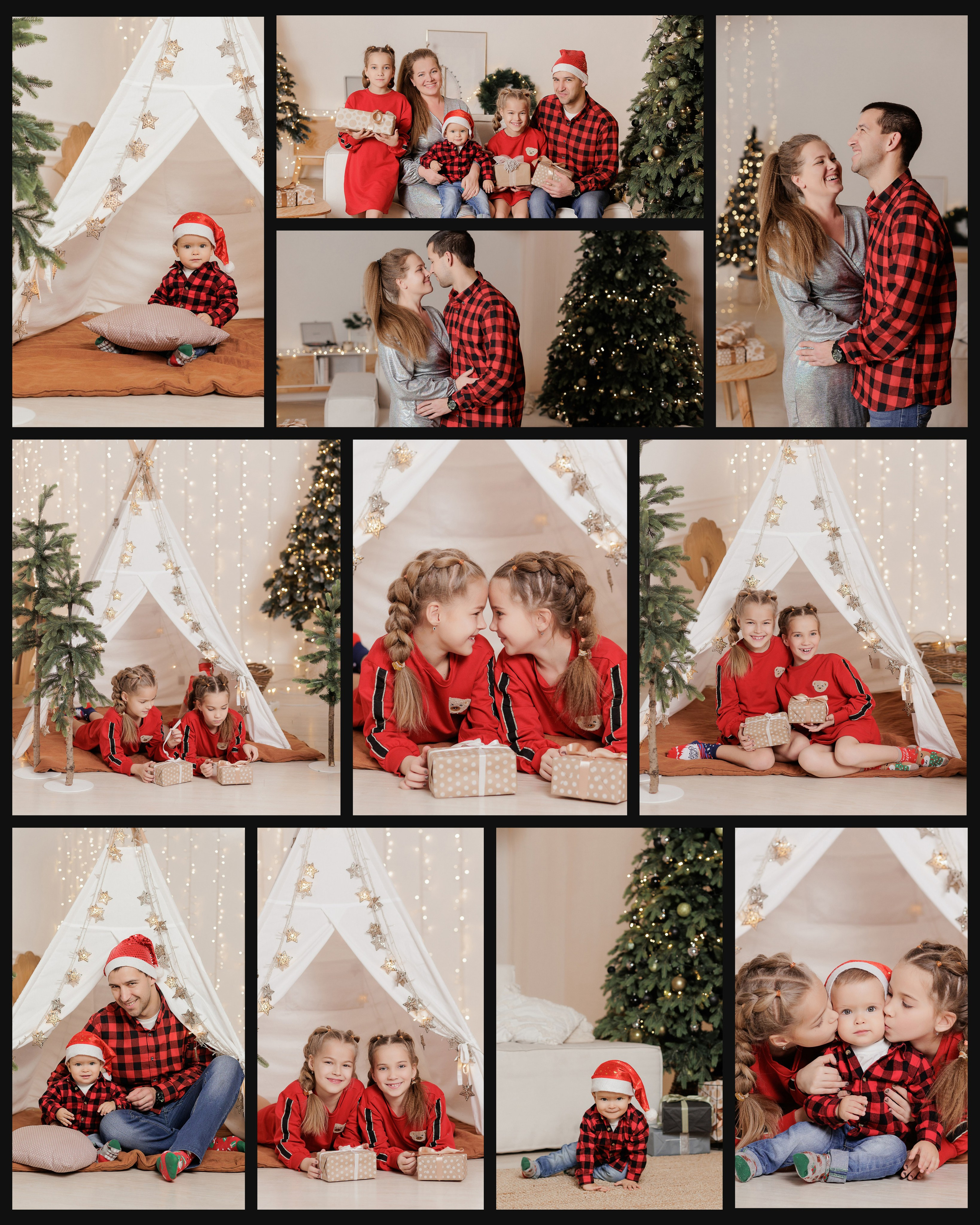 Семейная фотосессия в фотостудии и на природе в Твери. Свадебный и семейный фотограф в Твери и Тверской области