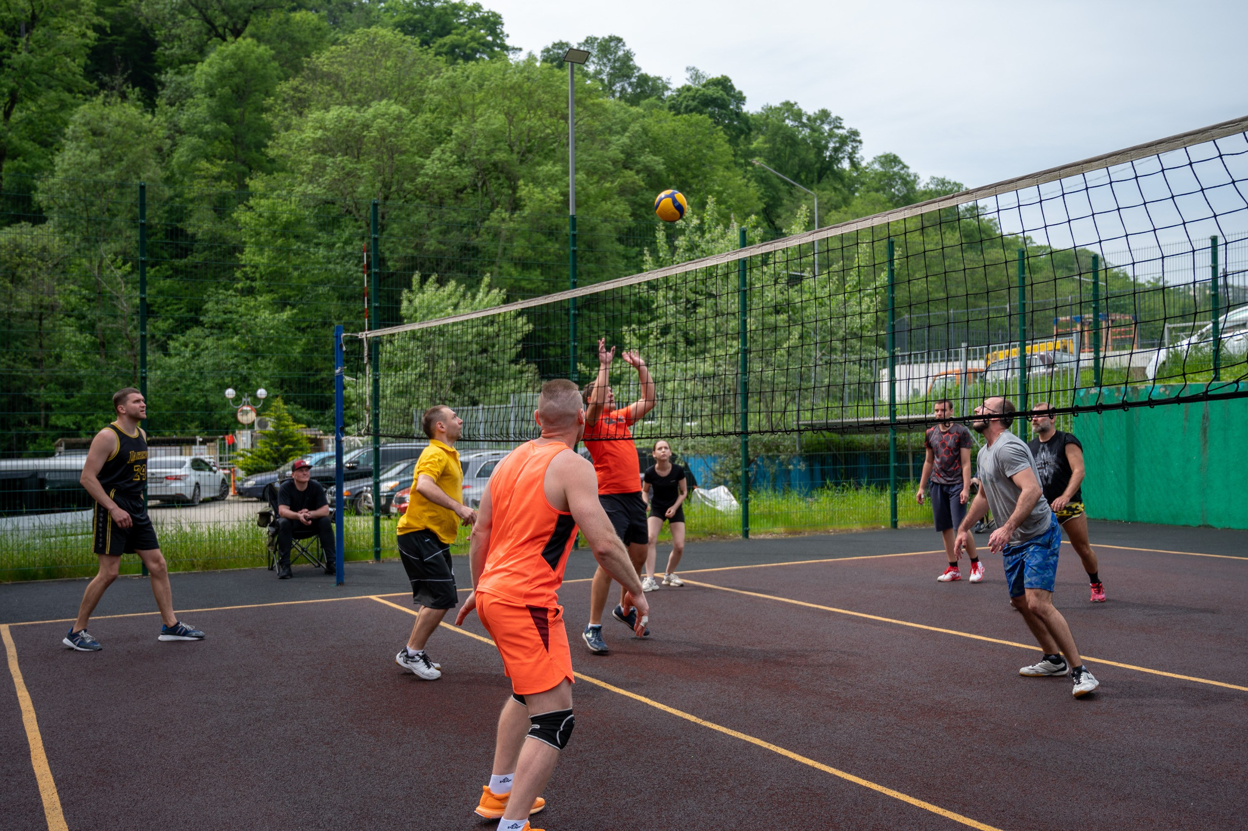 Турнир по Волейболу. Фотографирую счастливых людей в Сочи