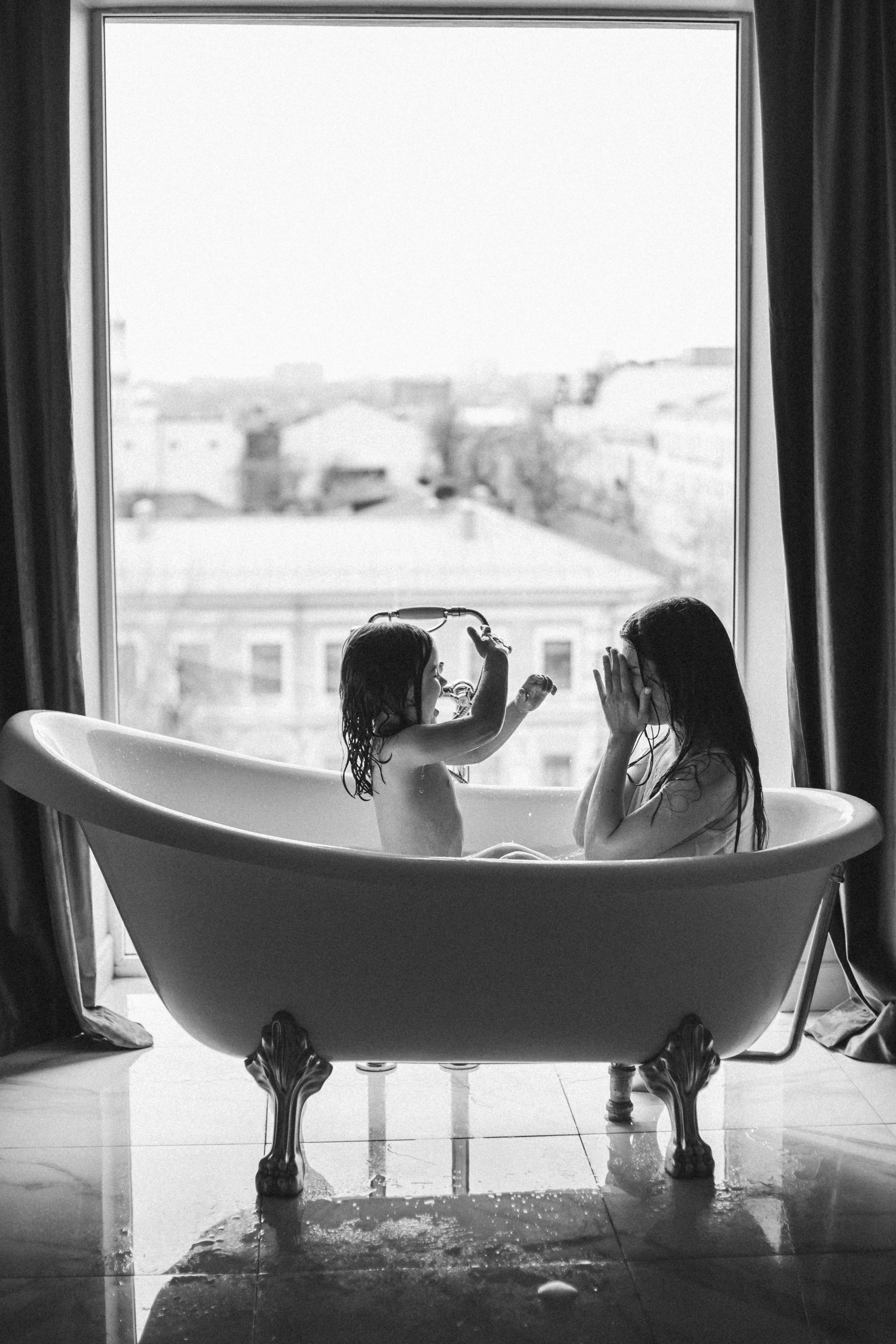 Веселье в ванной. Семейный фотограф в Ростове-на-Дону Безкишкина Татьяна