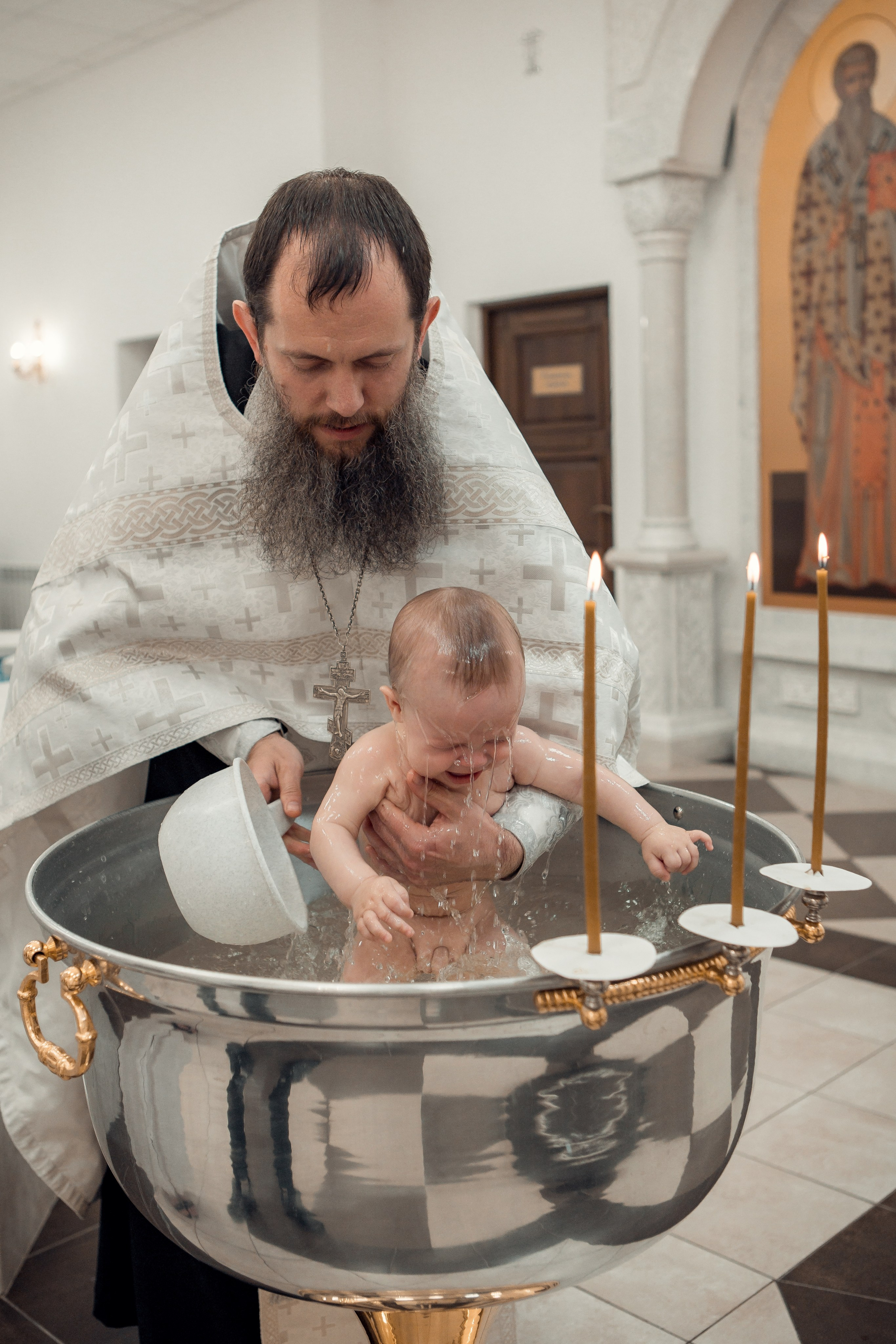 Крещение Артема. Photograph Svetlana Volkova