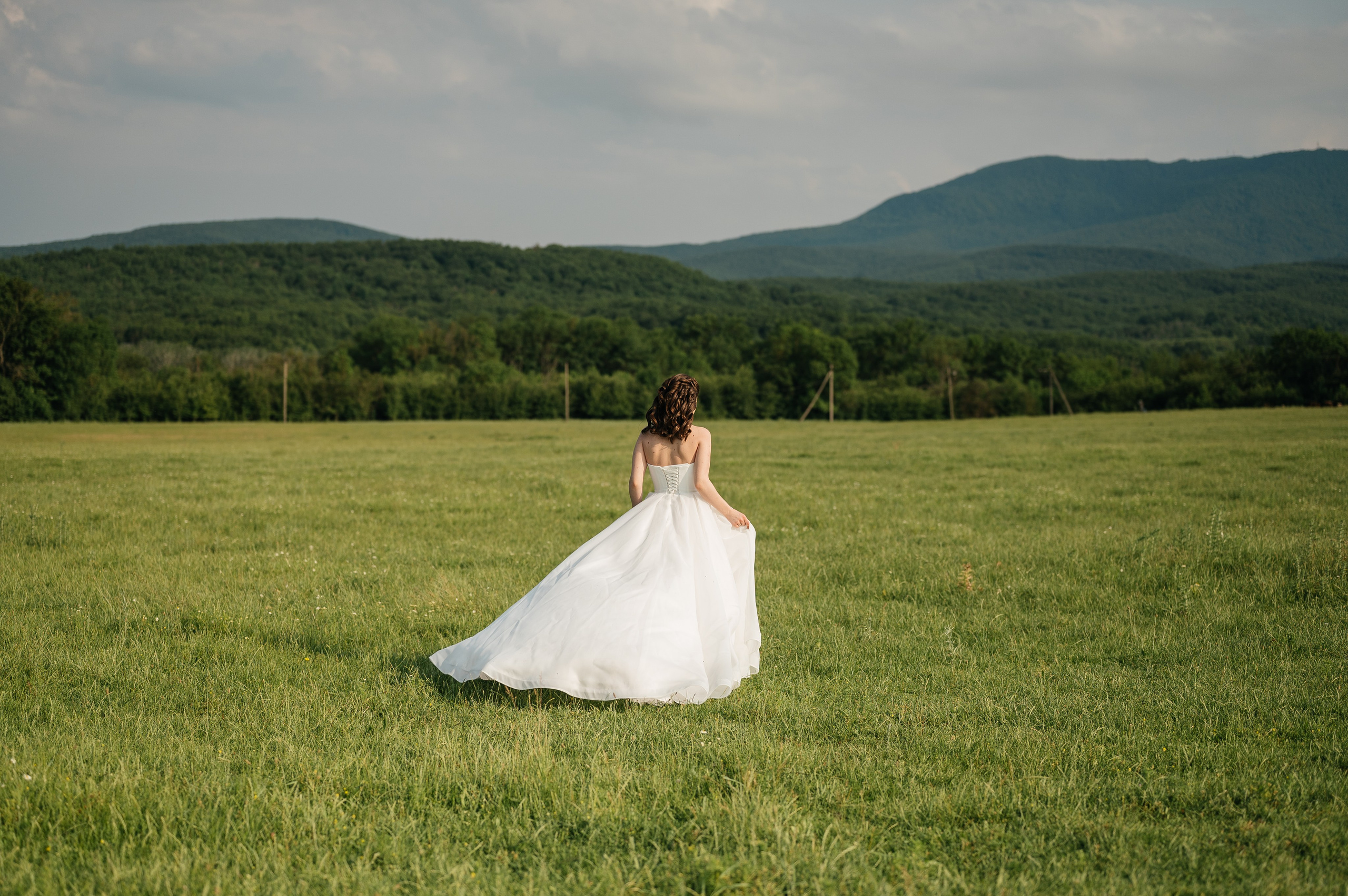 Свадебная съёмка в горах. Свадебный и семейный фотограф в Краснодаре Алина Мельник
