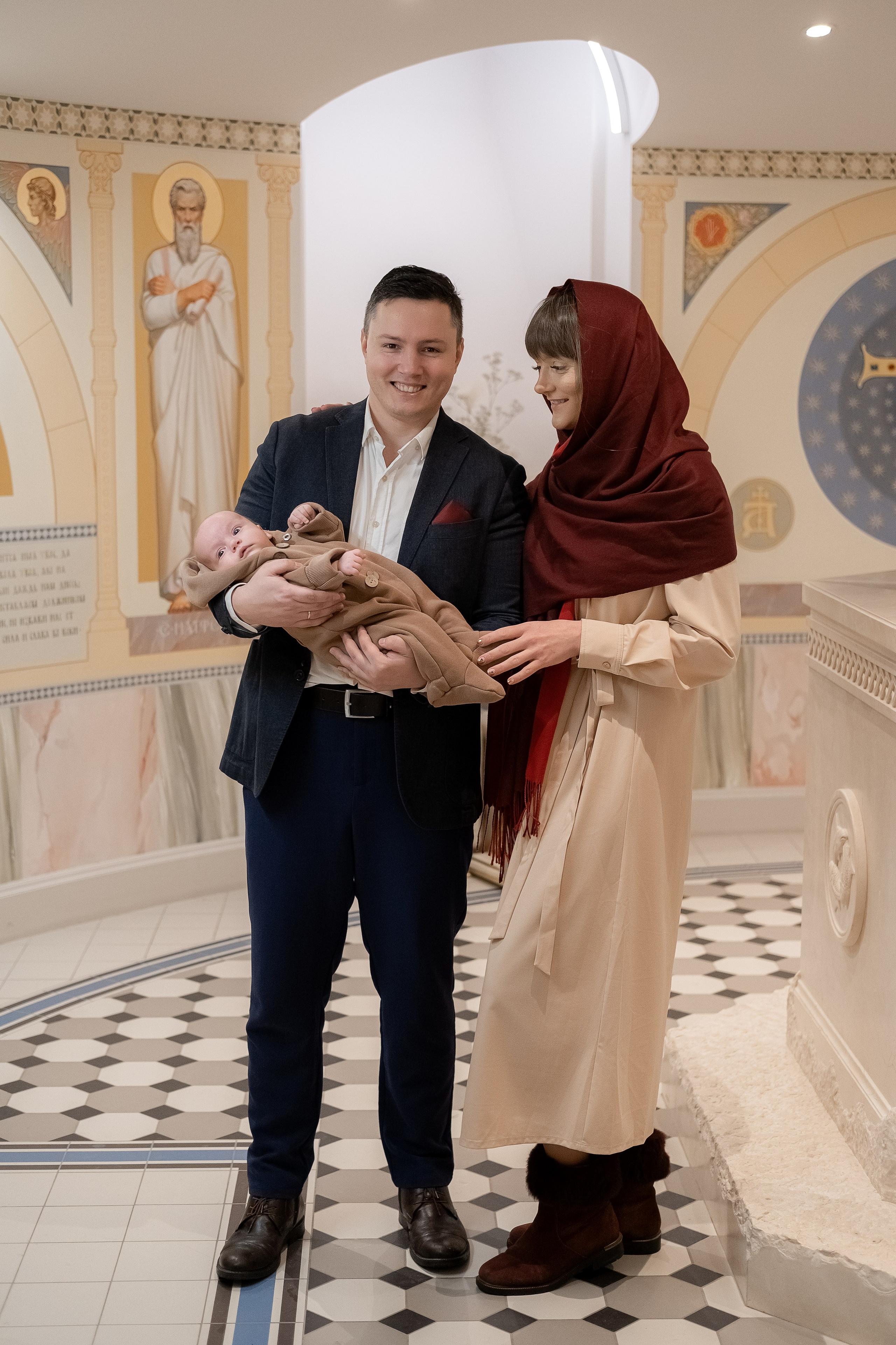 Таинство крещения. Семейный и женский фотограф в Санкт-Петербурге