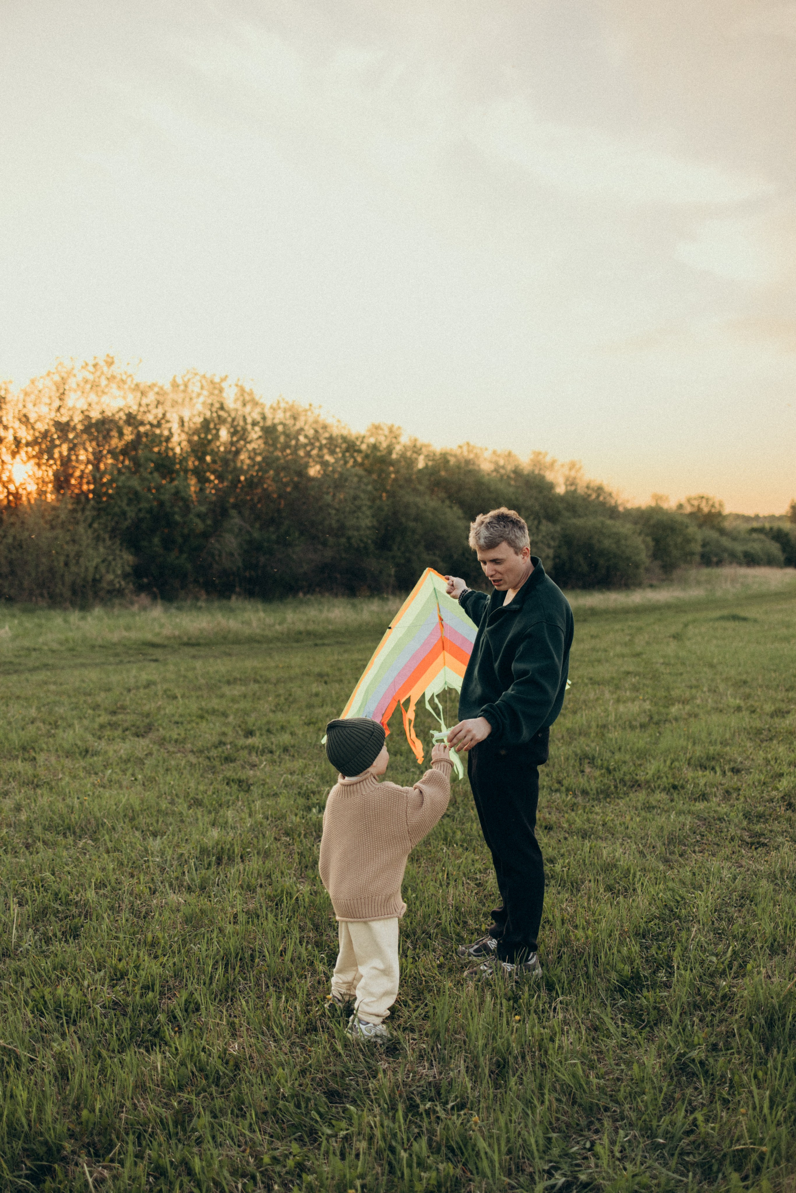 В поле. Семейный и детский фотограф в Тюмени Вика Алленова