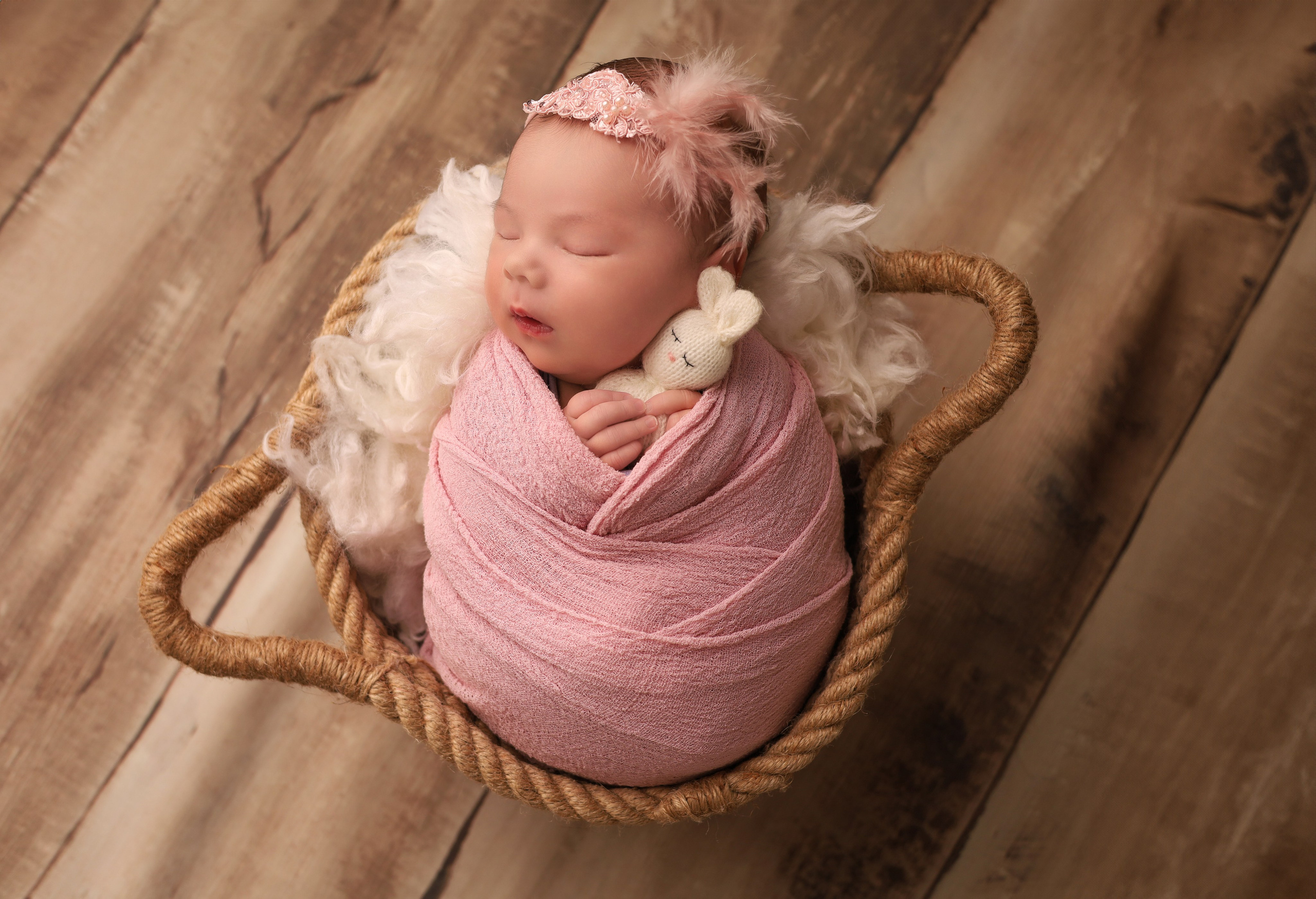 Ньюборн съемка Ульяночки. Детский фотограф новорожденных в Москве и Московской области Анна