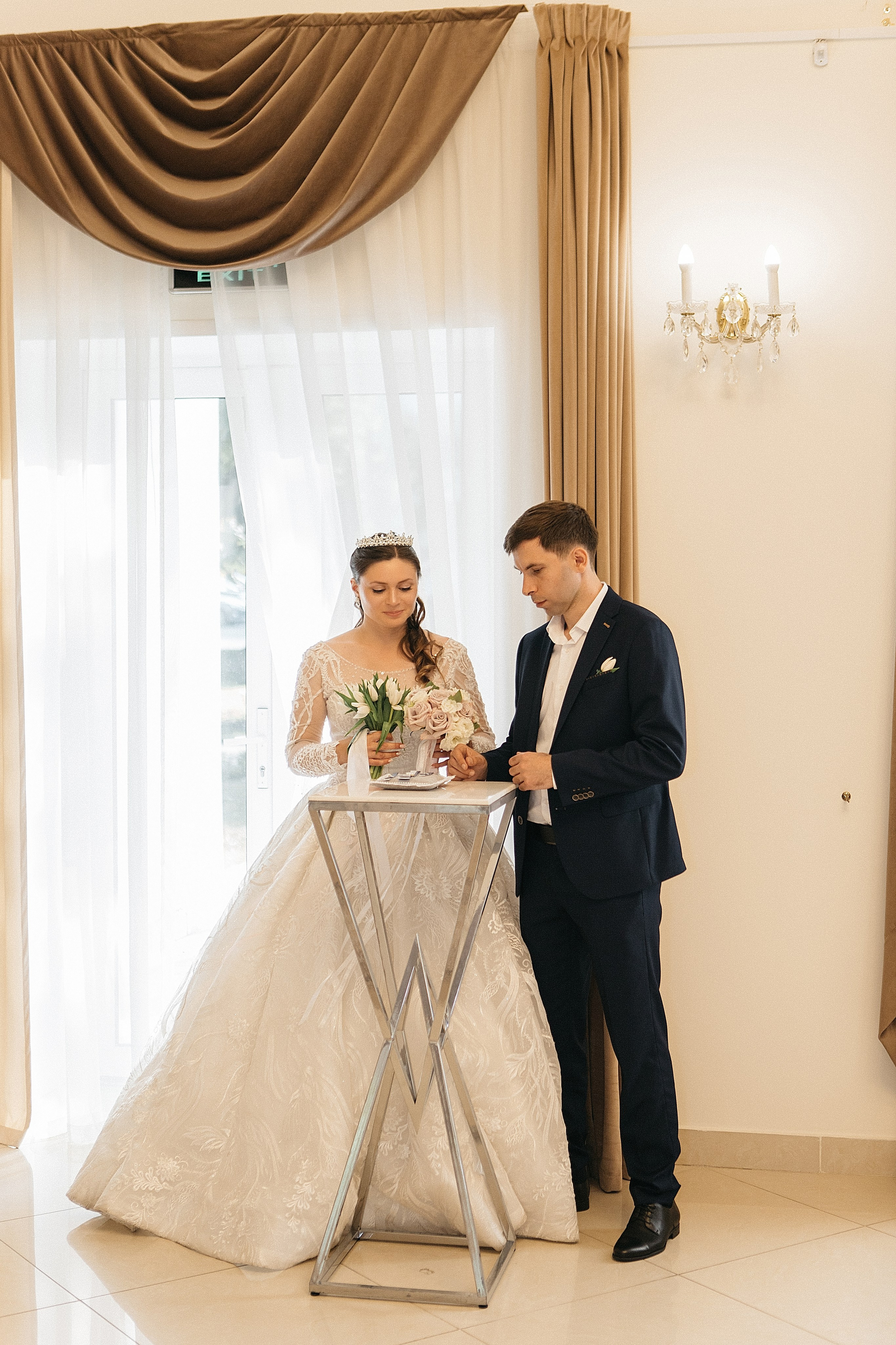 Свадебная съемка на ВДНХ. Фотограф в Москве Серегина Екатерина