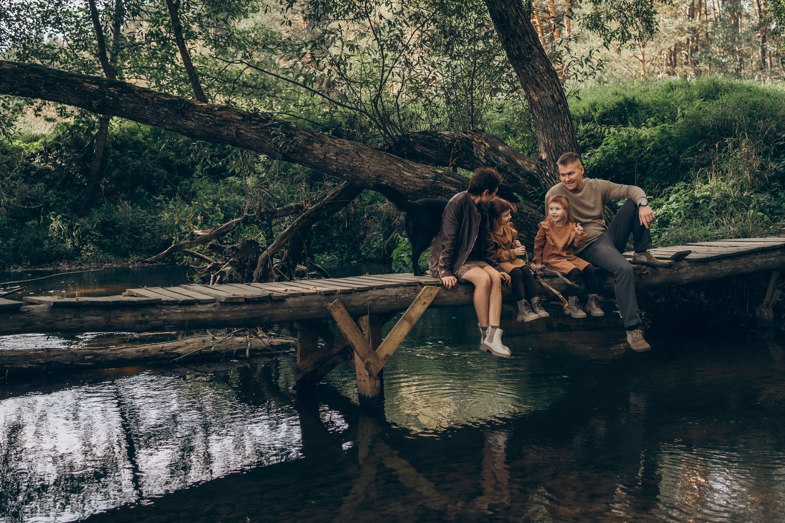 Семейная история на природе. Семейный фотограф в Калуге Ирина Алдохина