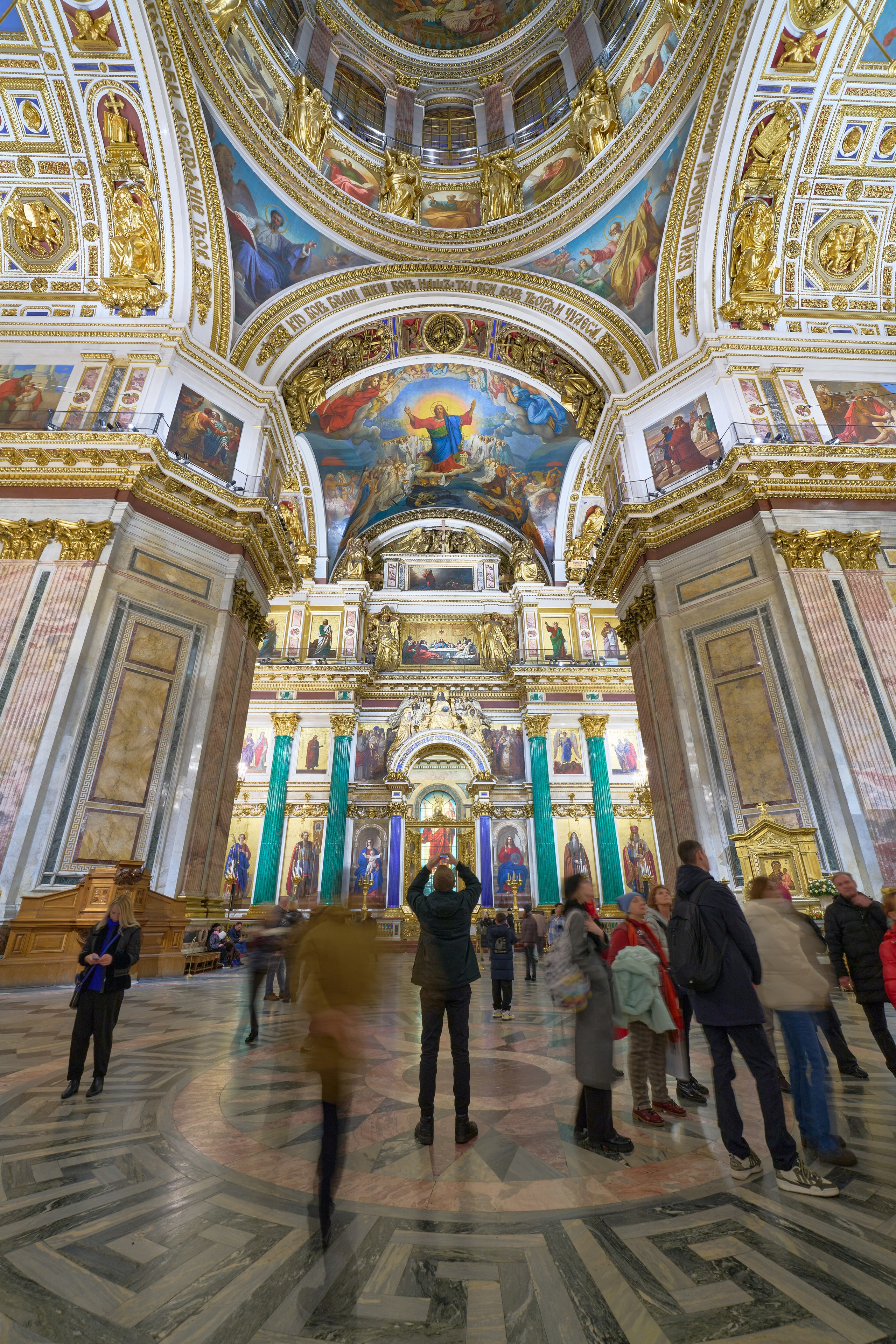 Потолок Исаакиевского собора. Сергей Горшенин — профессиональный фотограф