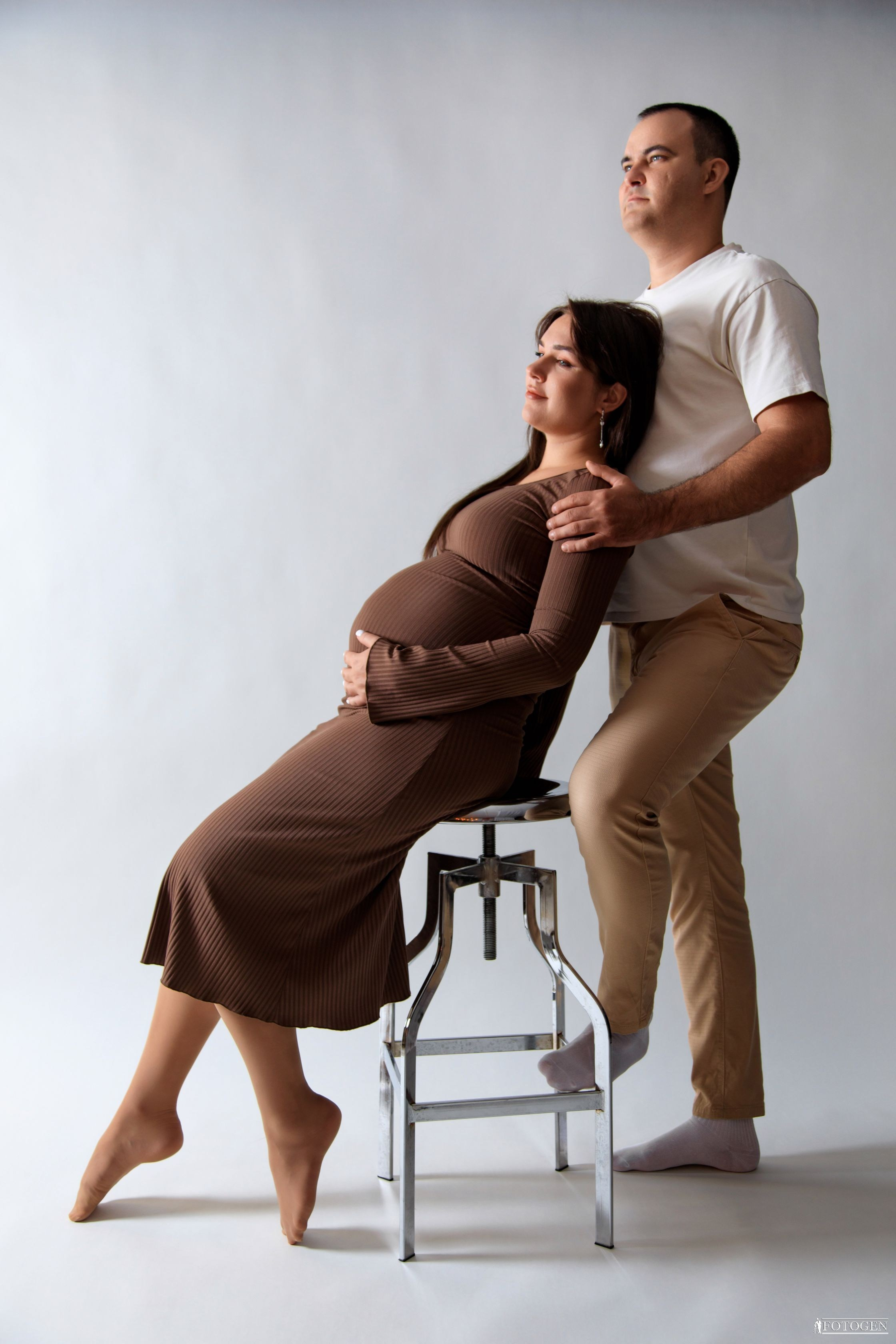 Фотосессия беременности: Портфолио нежных моментов. Интерьерная фотостудия FOTOGEN г. Краснодар