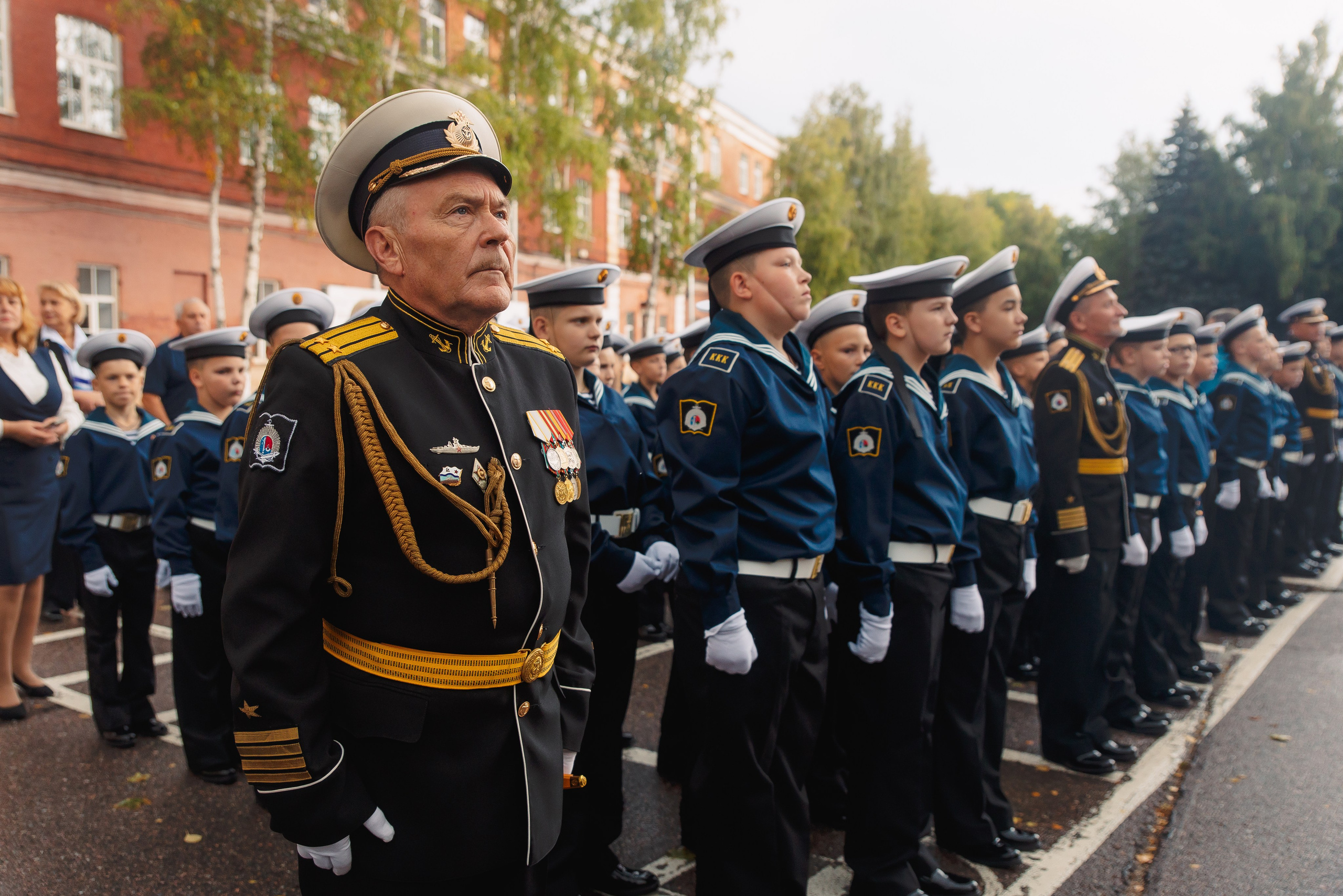 Кадетский корпус. Линейка. Фотограф в Кронштадте и Санкт-Петербурге Анастасия Коваленко