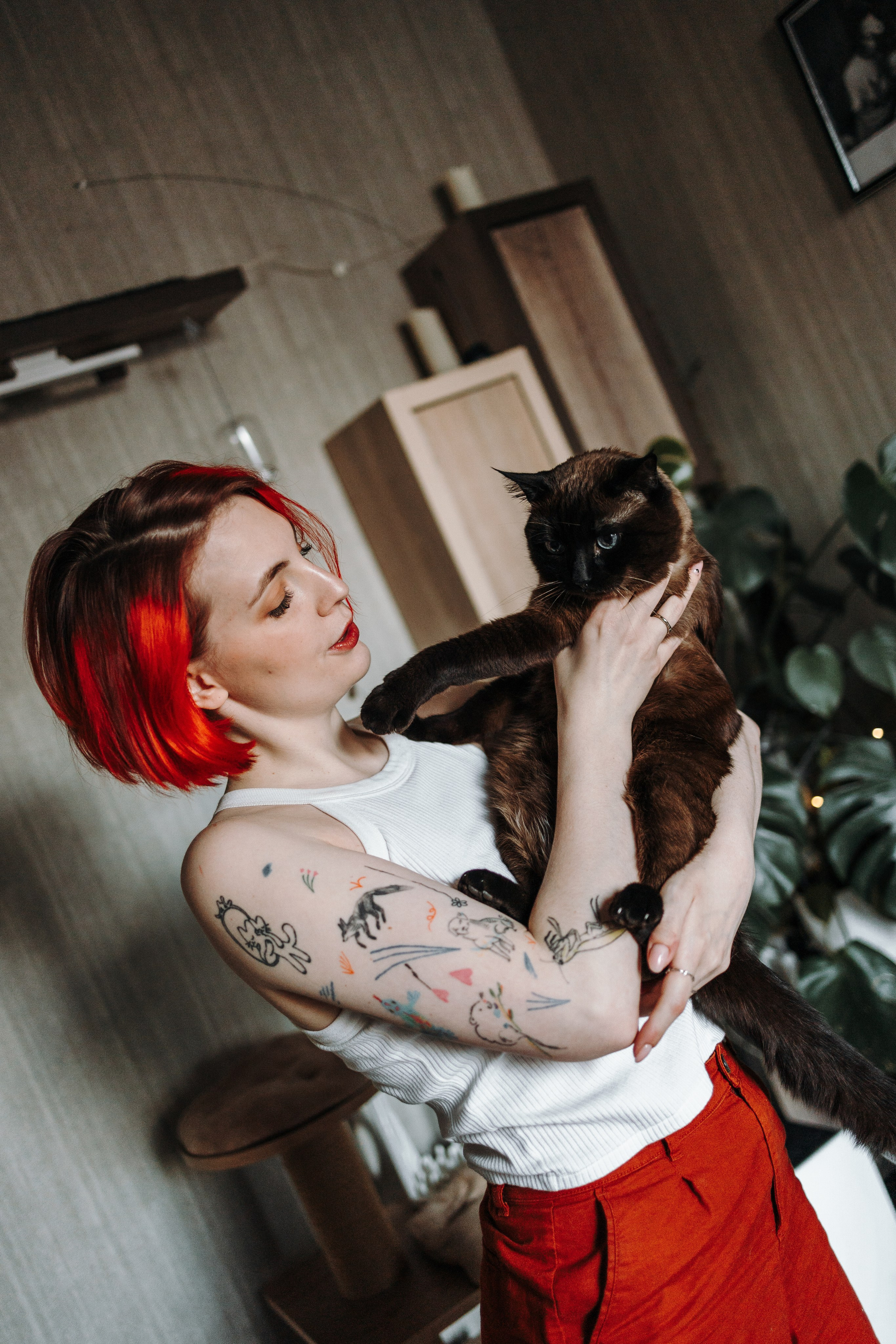 Саша и ее хвосты. Фотограф — Анималист | Санкт-Петербург