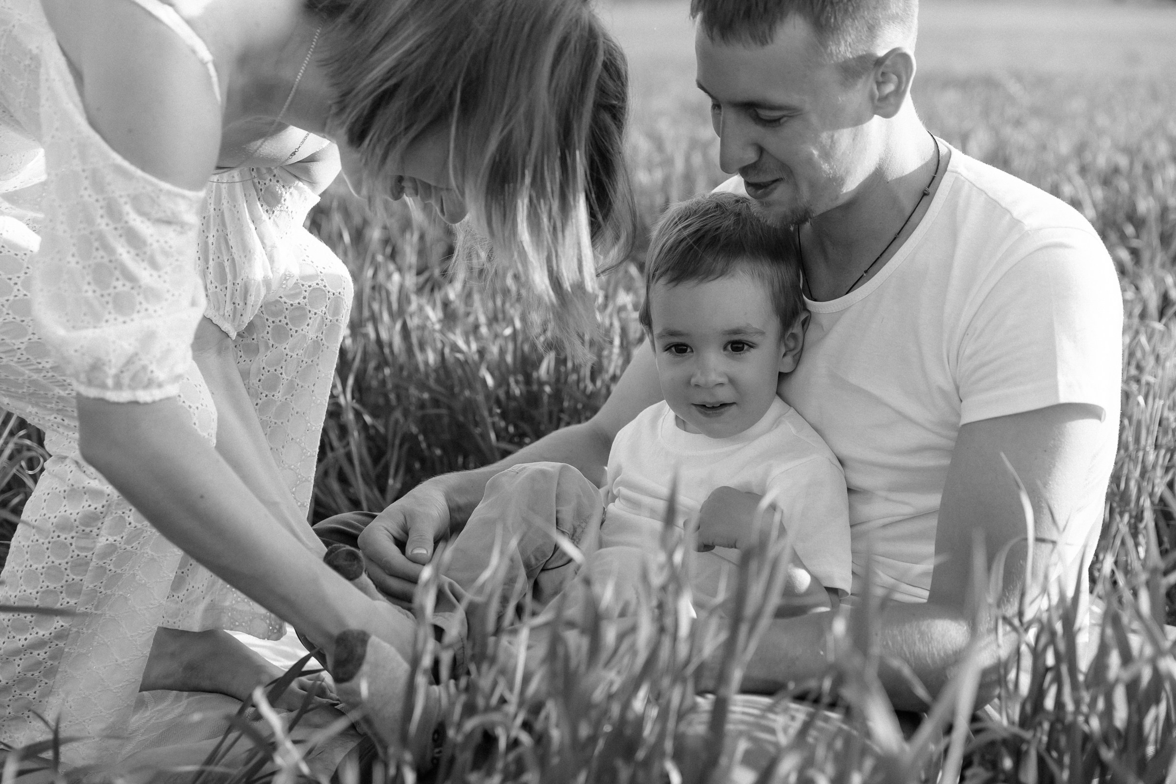 Виталя, Аня и Мирон. Фотограф Любовь Щербинина