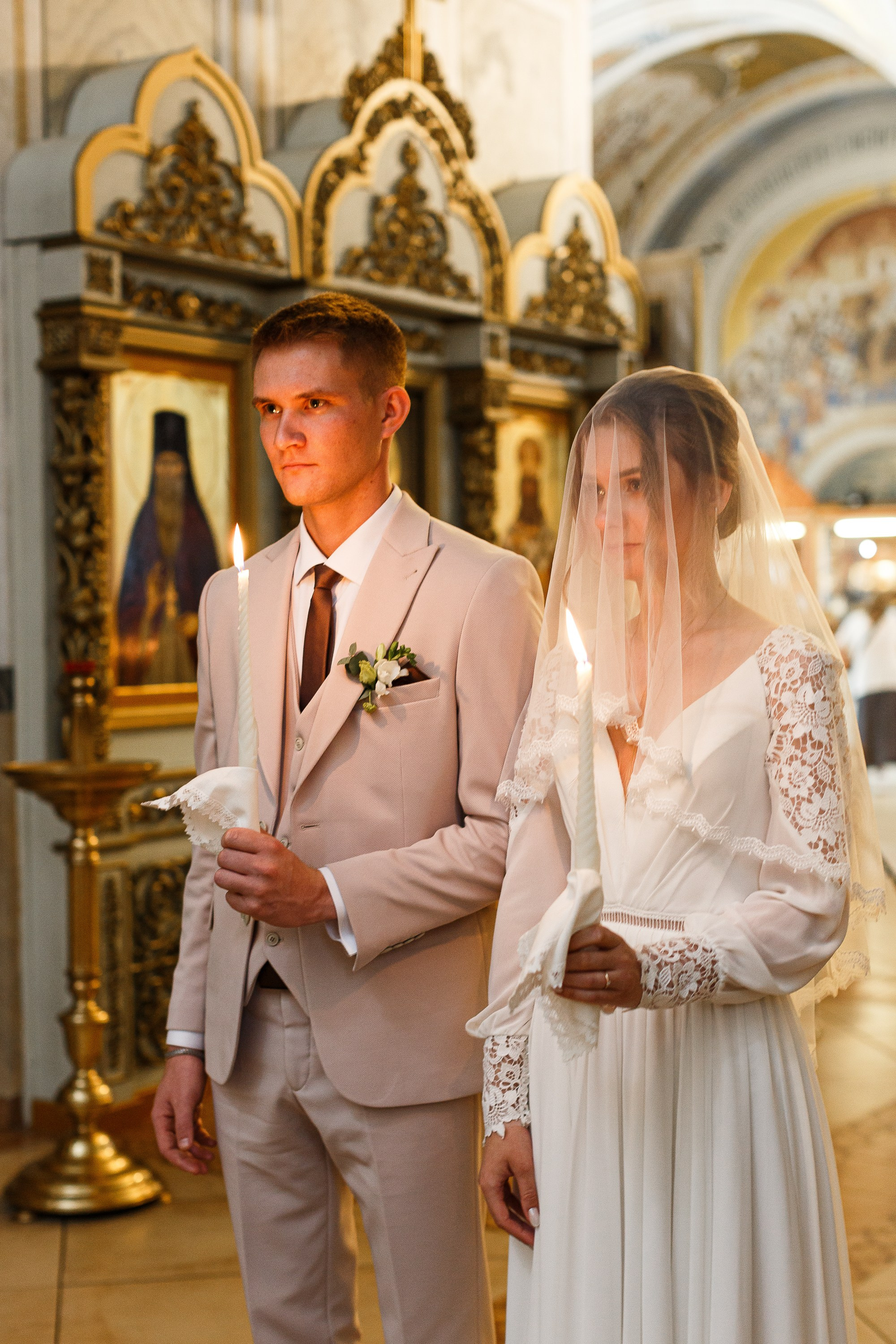 Венчание в храме Живоначальной Троицы на Шаболовке