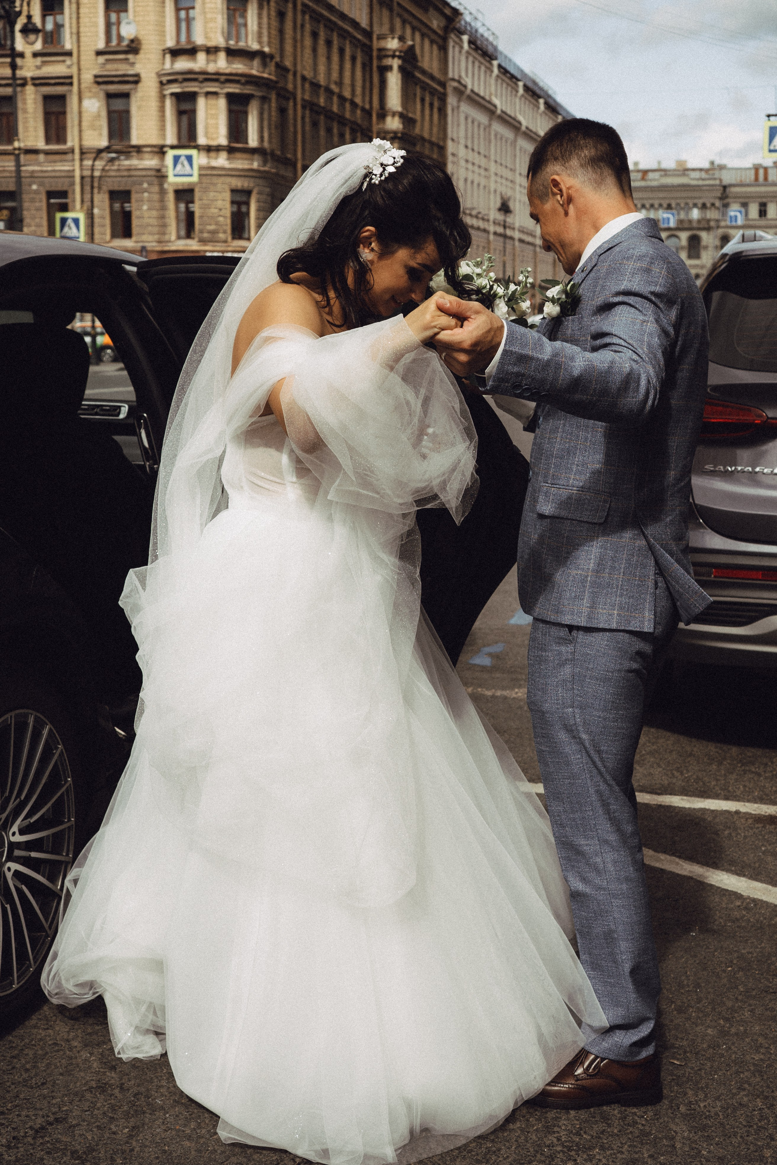 СВАДЕБНАЯ ПРОГУЛКА РЕСТОРАН МЫ ЖЕ НА ТЫ И ФОТОСЕССИИЯ С АВТОМОБИЛЕМ. Профессиональный фотограф, Санкт-Петербург — Виктория Богомолова