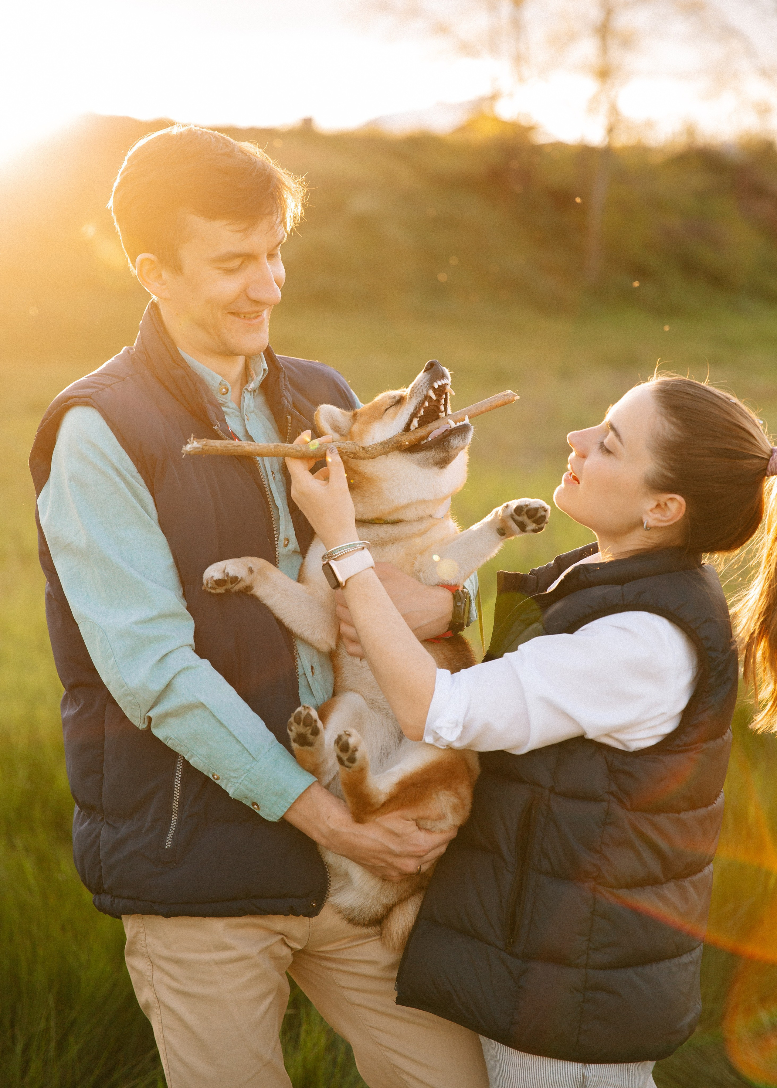 Семейная фотосъемка с собакой. Свадебный фотограф и видеограф Краснодар, Ростов, Сочи, Новороссийск