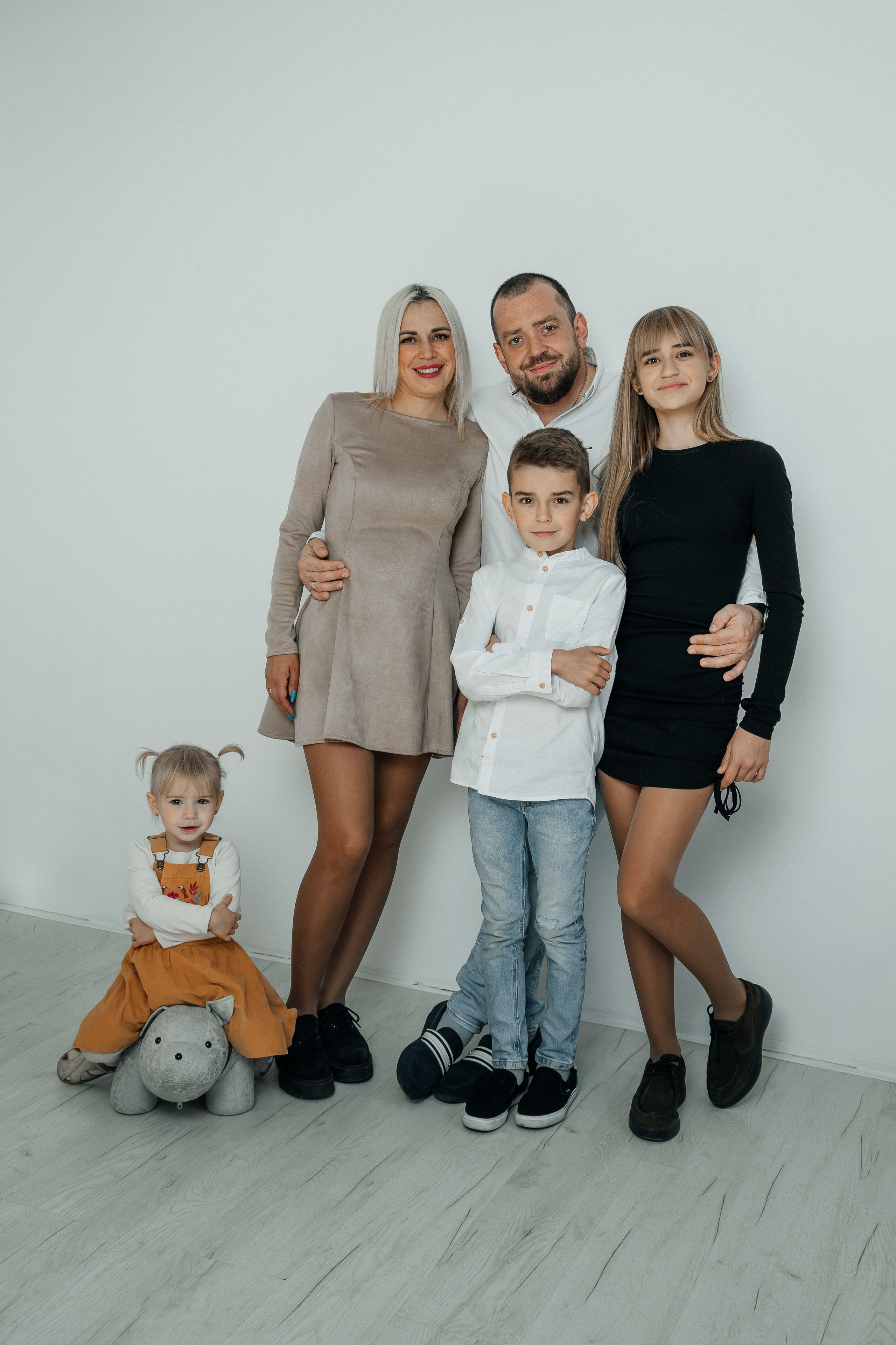 Светлана и Олег с детишками). Семейный и детский фотограф в городе Подолск МО Крылова Ирина