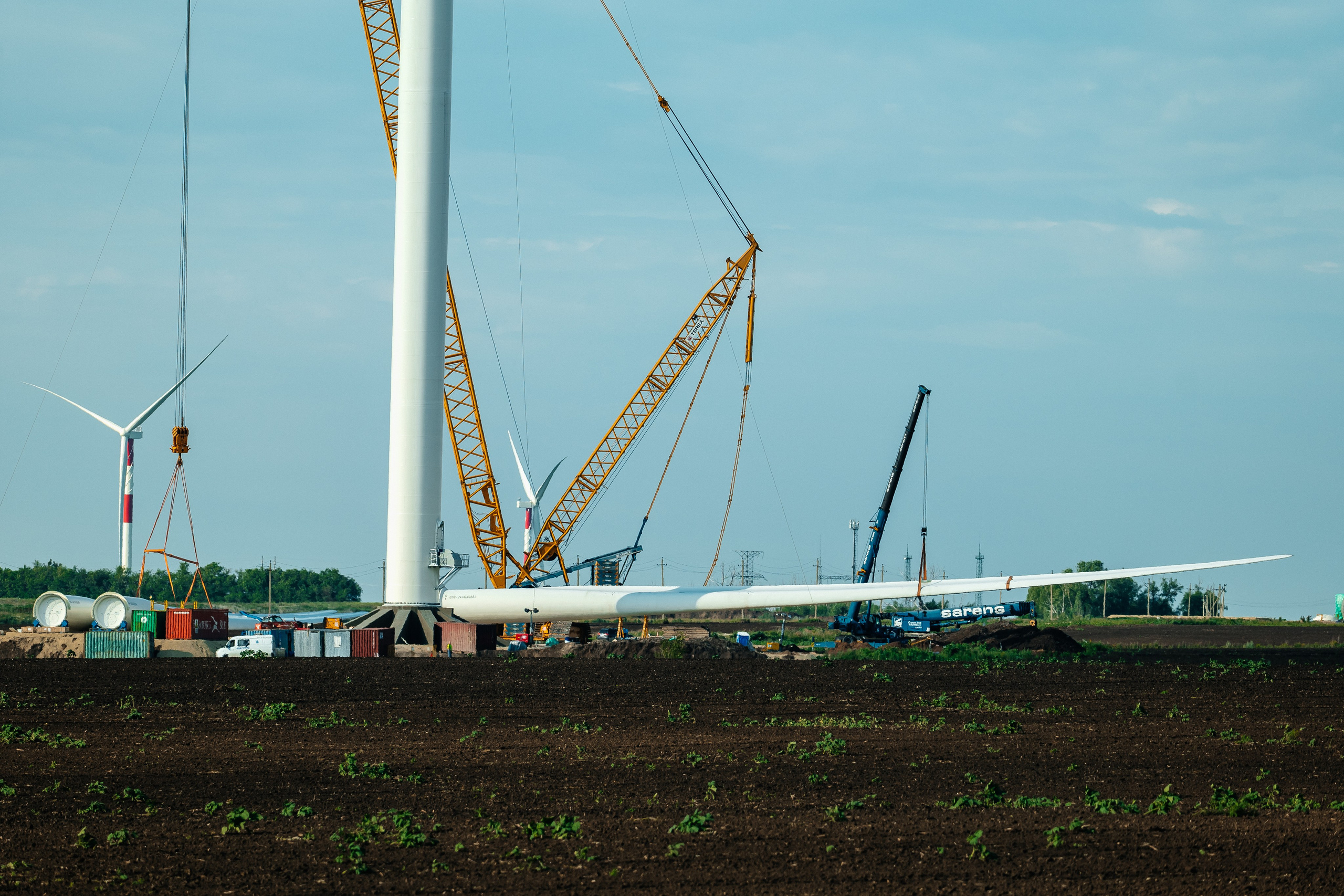 Ветряная электростанция. Фотограф в Самаре Вадим Грязнов
