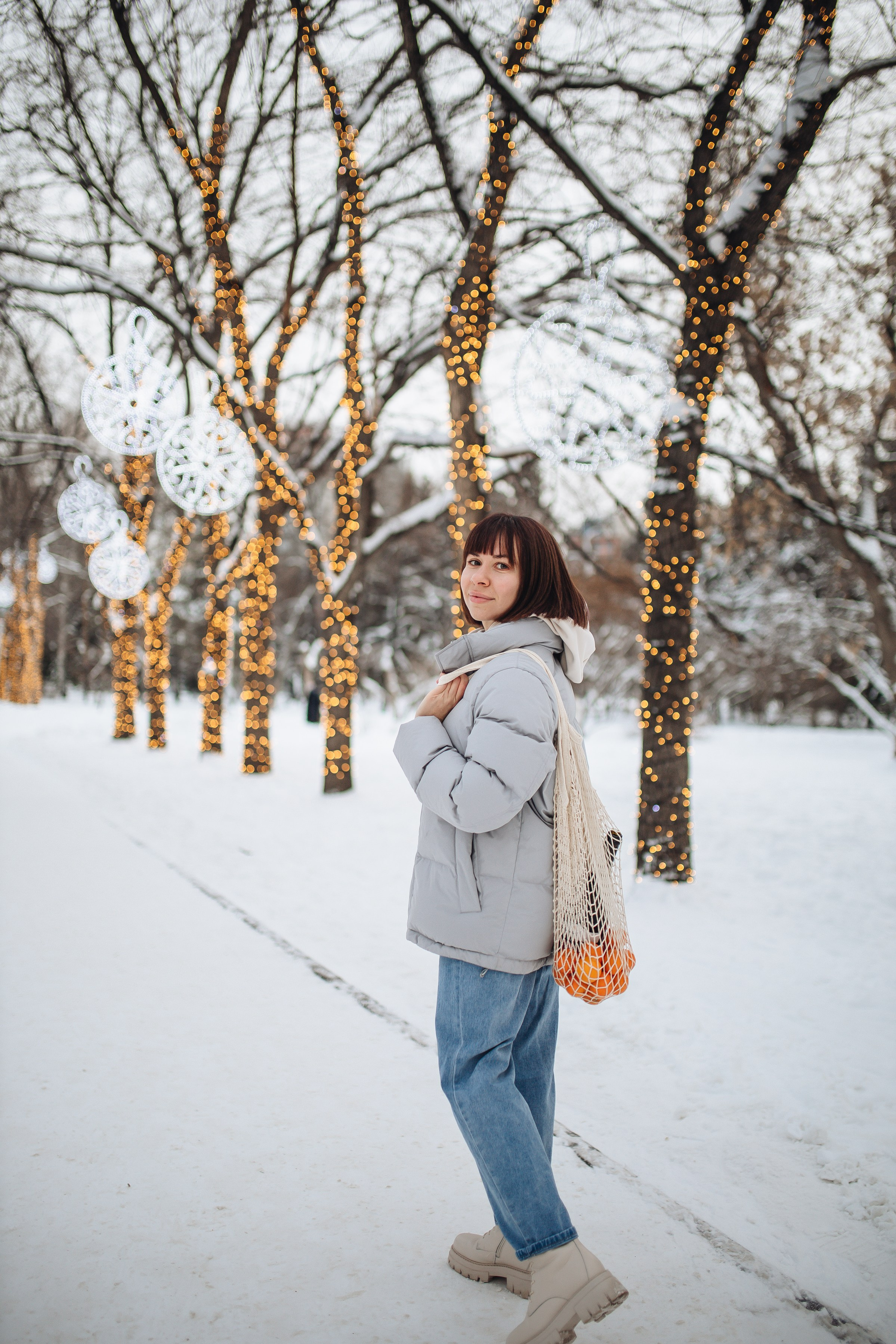 Зимняя фотопрогулка с Катей. Свадебный и семейный фотограф в Санкт-Петербурге Катерина Литасова