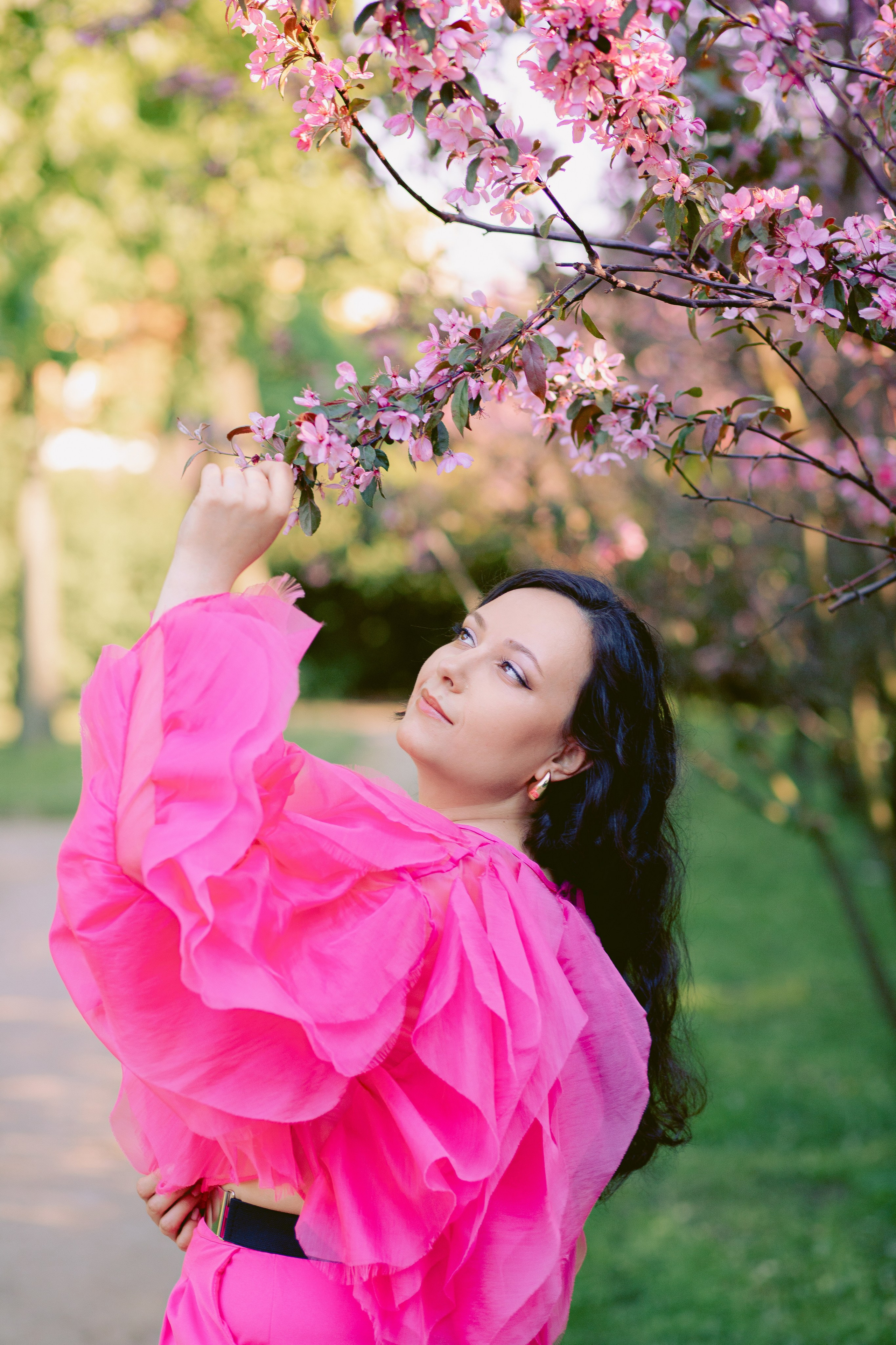 Фотосессия в Польском саду, цветение калины, сирени. Фотограф в Санкт-Петербурге, Анна Скворцова