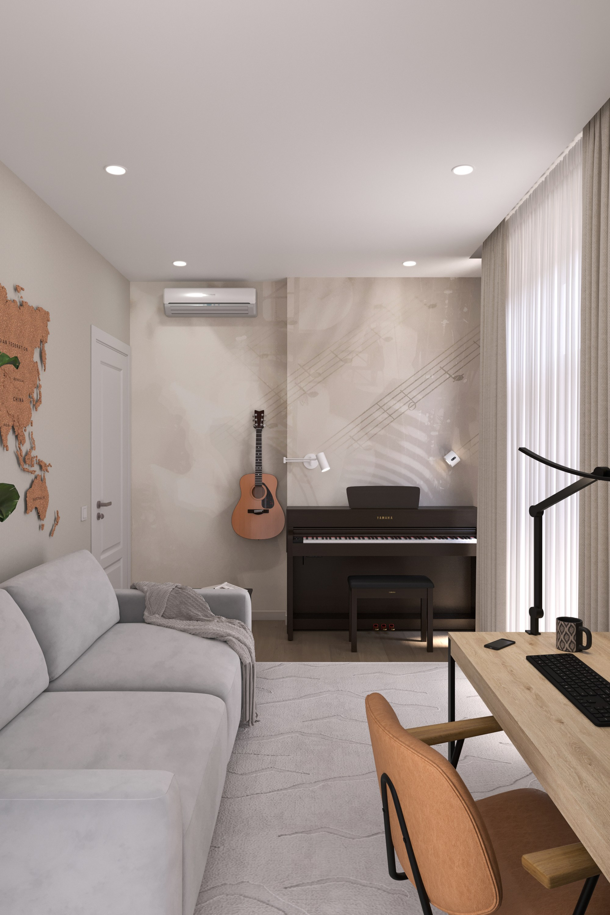 ЖК Шкиперский 19. Лагом стайл в мегаполисе. Проект в реализации. Дизайн-студия интерьеров Юлии Ивановой