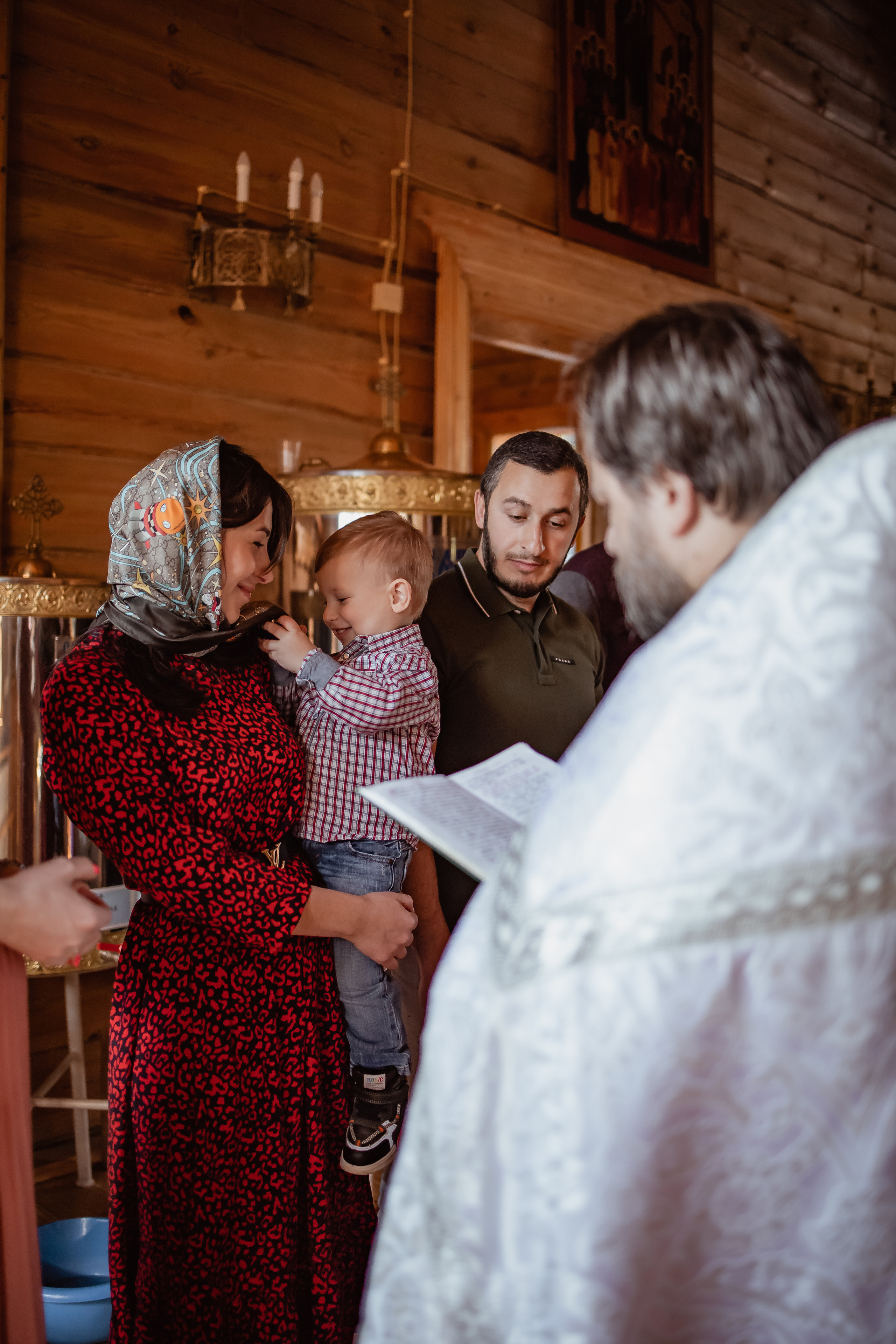 Крещение Лео. Фотограф Анна Михель Москва
