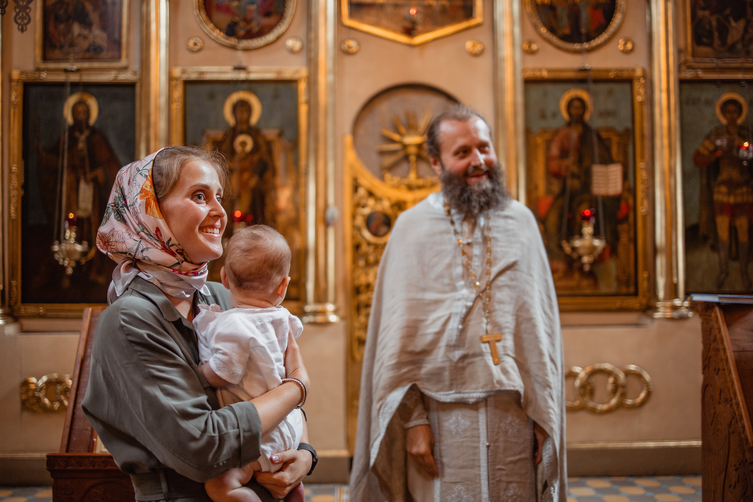 Крещение Маши. Фотограф Анна Михель Москва