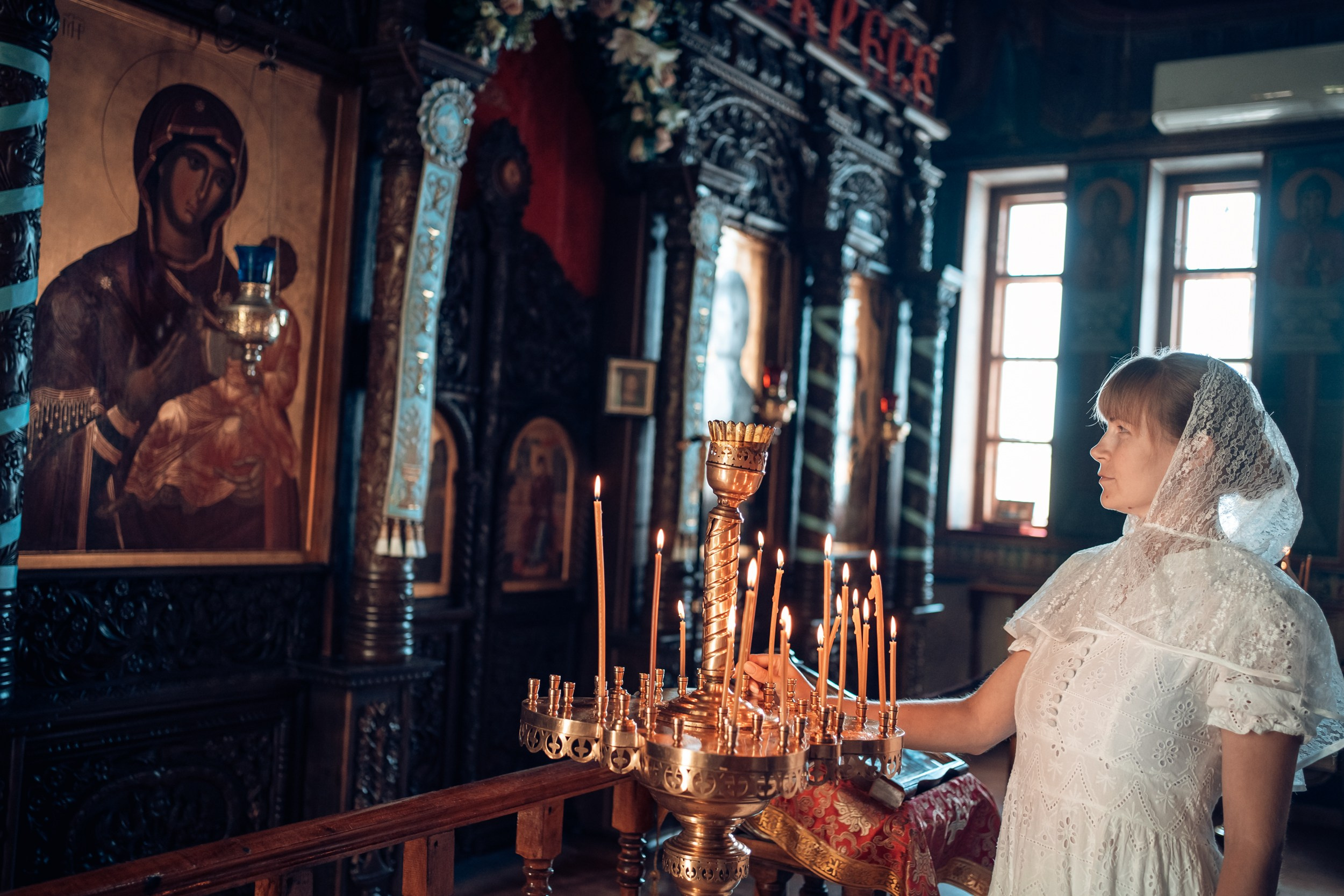 Крещение в Свято-Георгиевском монастыре м.Фиолент. Церковный фотограф Севастополь