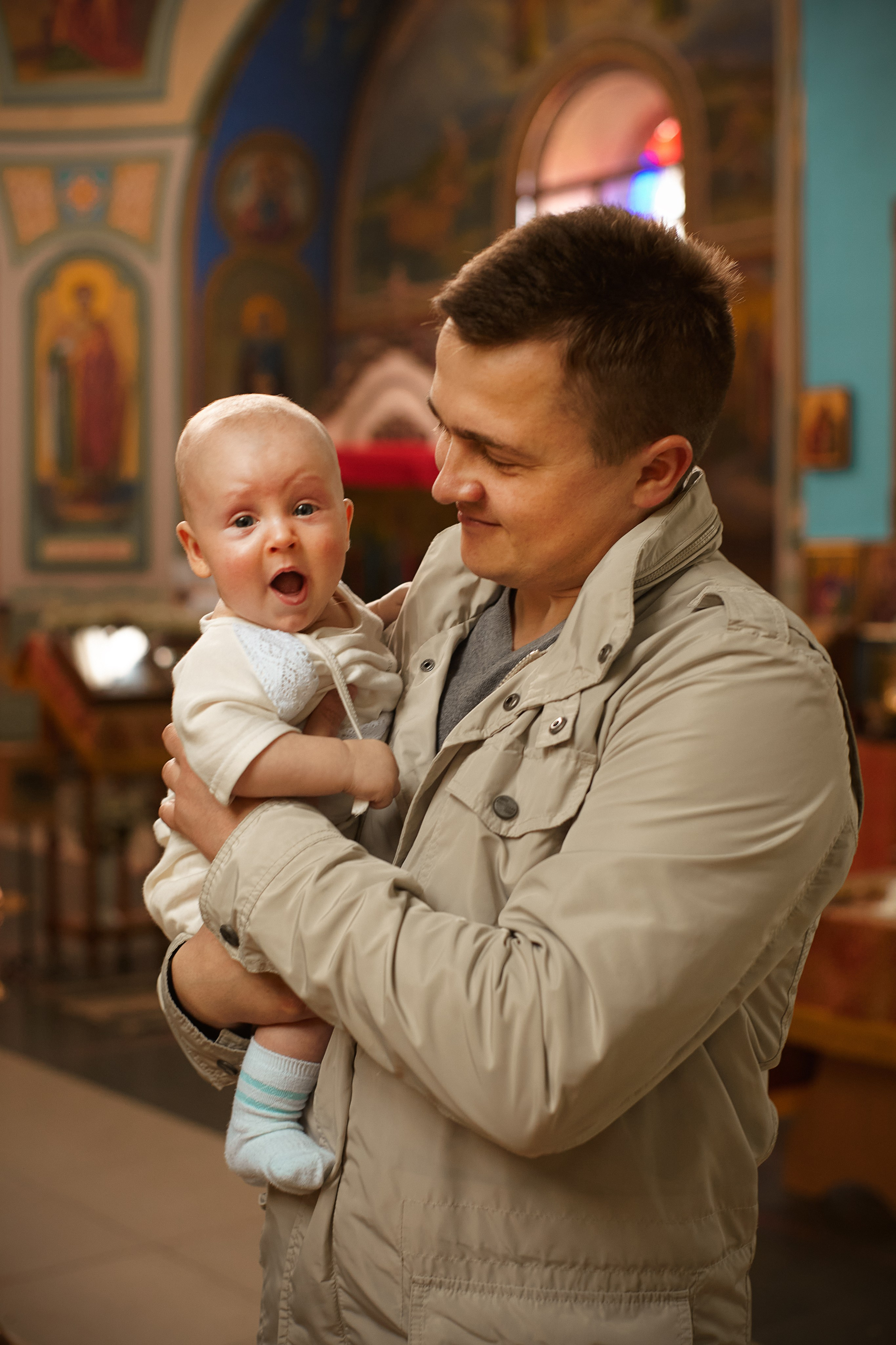 Крещение. Фотограф анималист в Москве Майорова Евгения