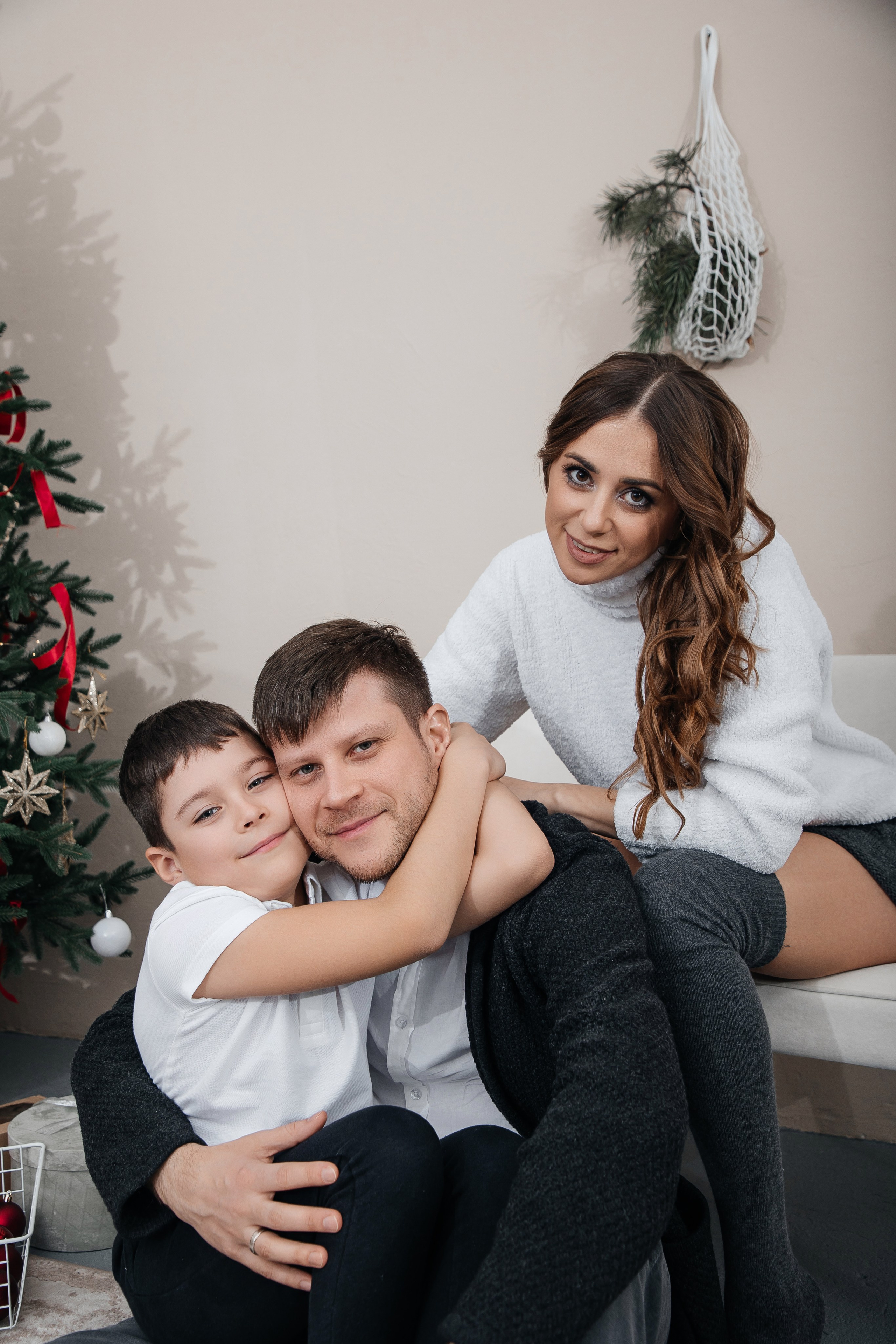 Юля Вергун и семья. Фотограф Денис Лесковский (Тюмень)