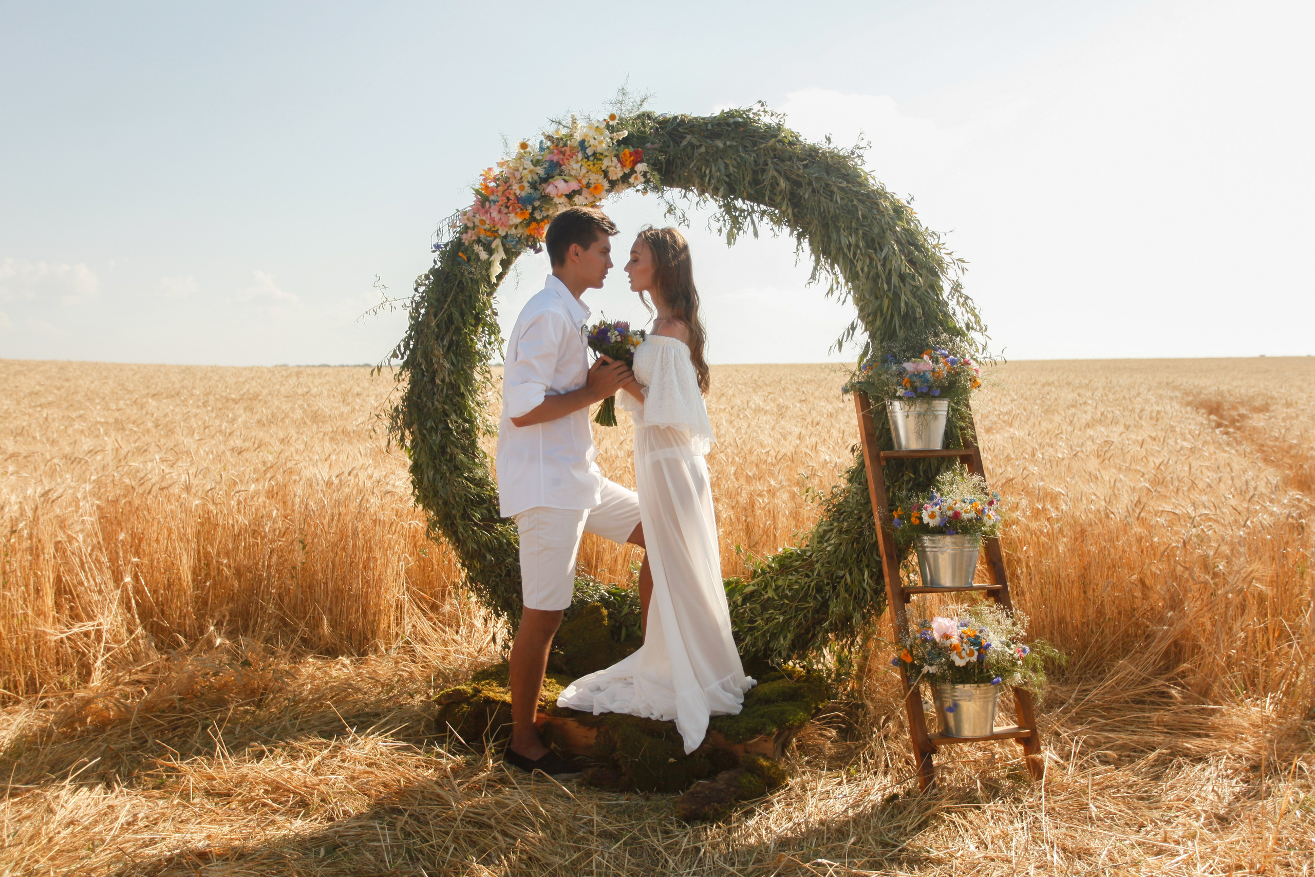 Свадебные съёмки. AI художник и фотограф Ольга Косина