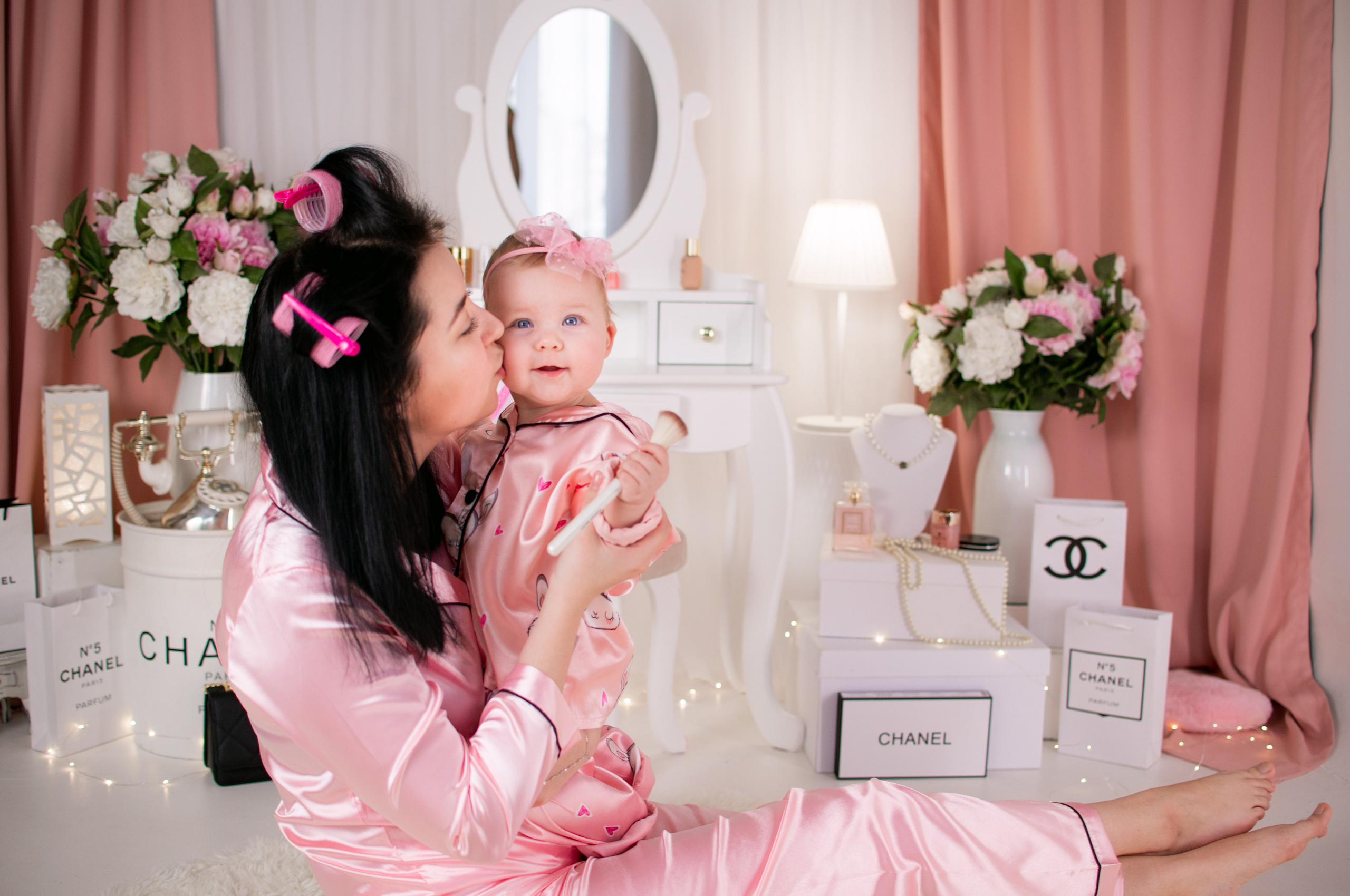 Анонс первых кадров с фотопроекта «Шанель» для Есении. Фотограф новорожденных Краснодар Малышенко Надежда