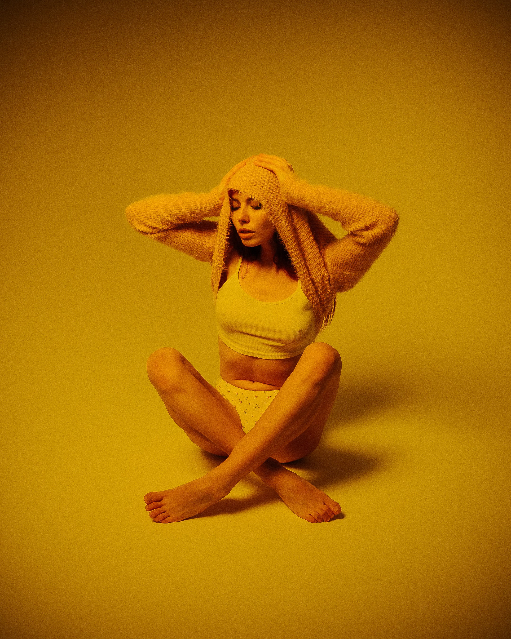 Individuali di ripresa. Fotografo a Mosca con un’atmosfera notturna di foto