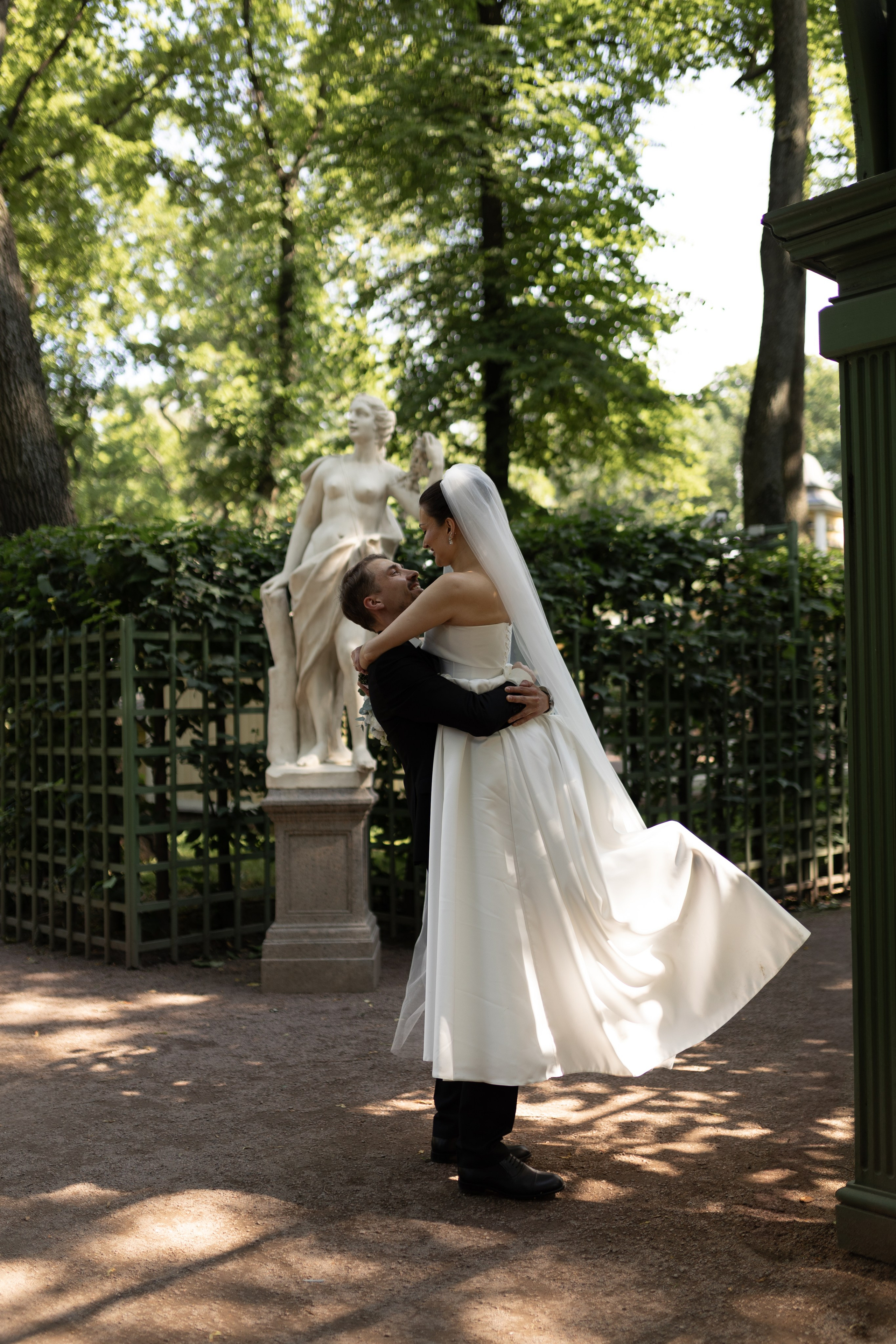 В Летнем саду. Портретный фотограф в Санкт-Петербурге