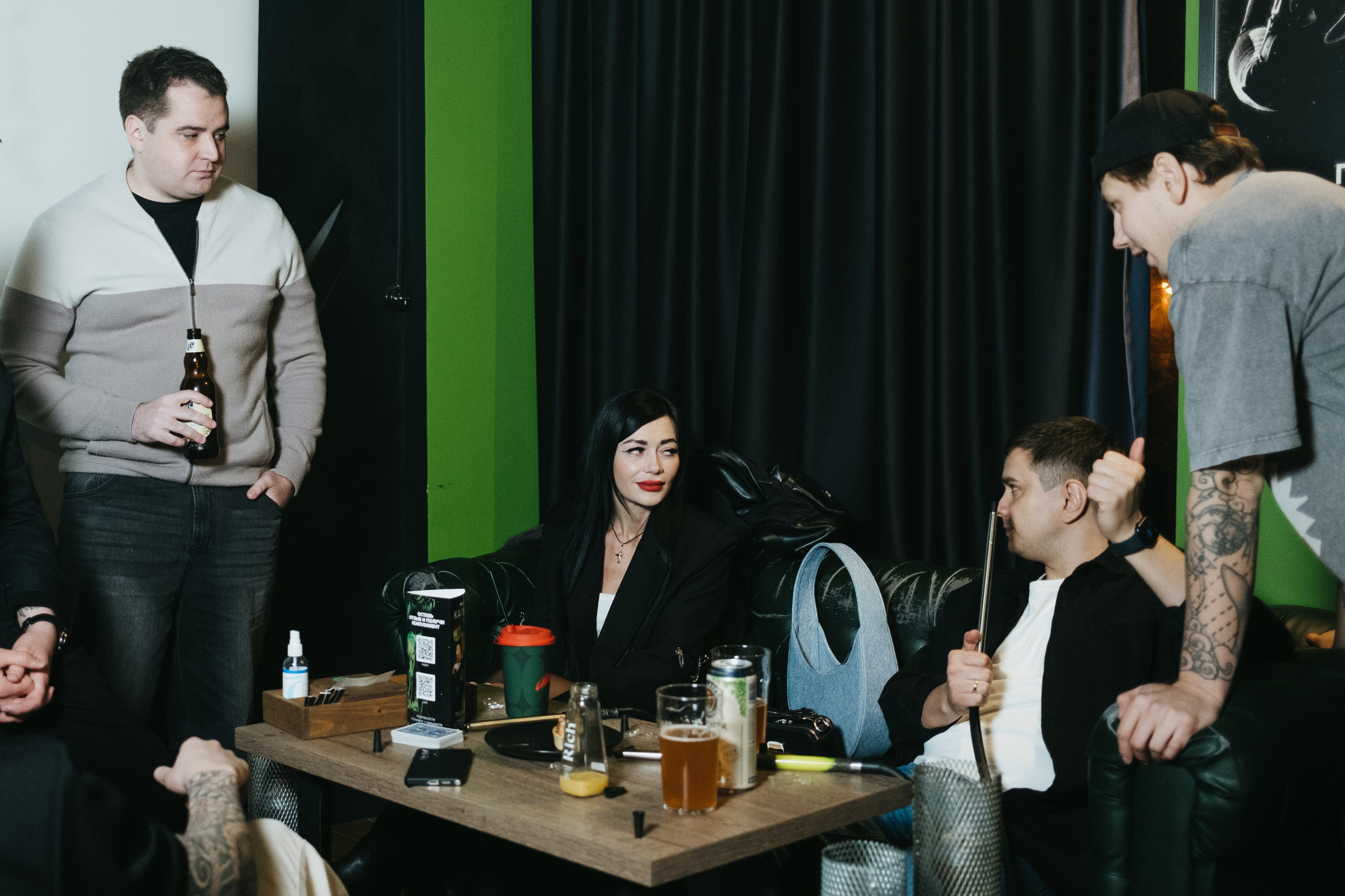 День рождения кальяной NUASMOKE 11 лет. Свадебный и репортажной фотограф Денис Ожигин в Краснодаре и Краснодарском крае